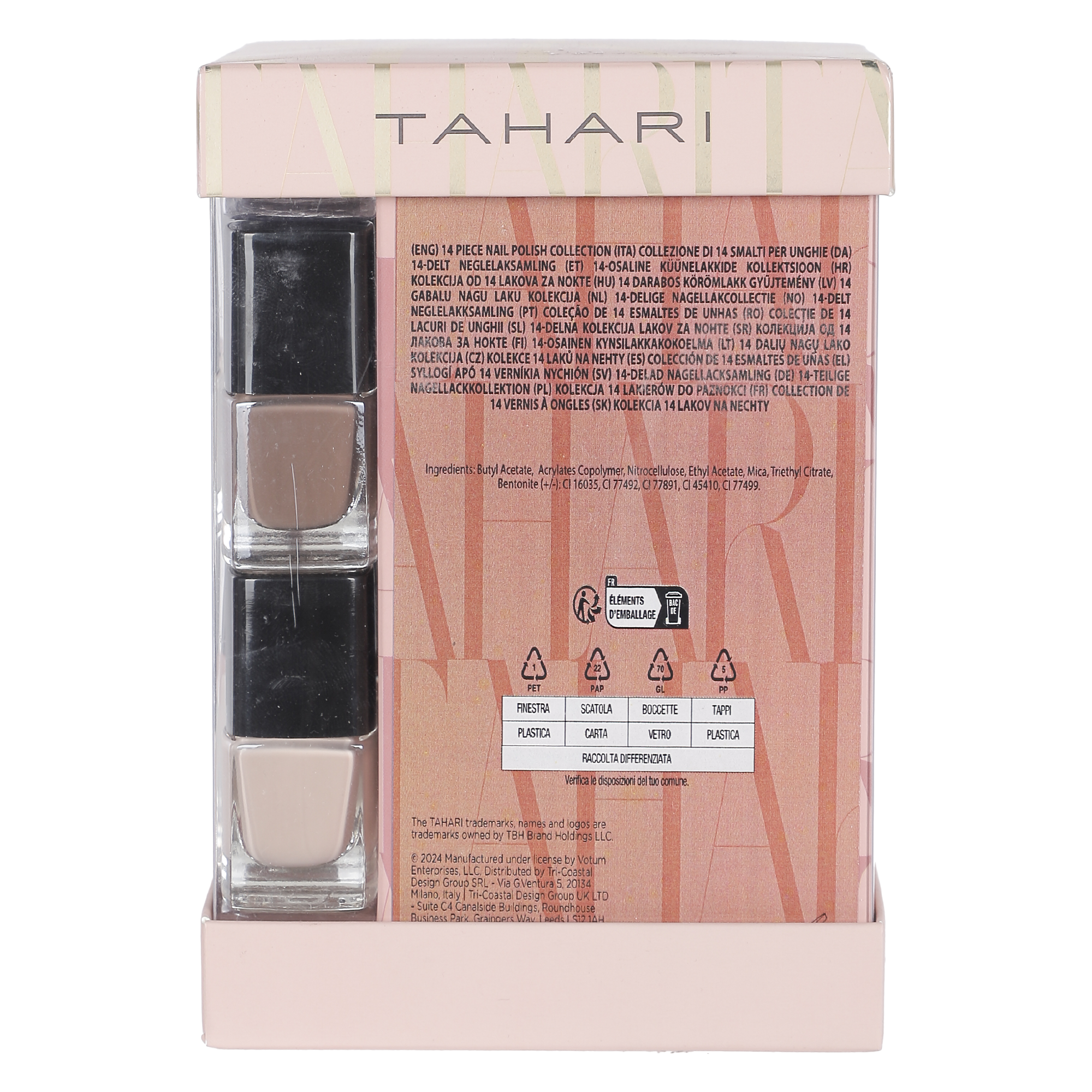 Coffret 14 vernis  à ongles