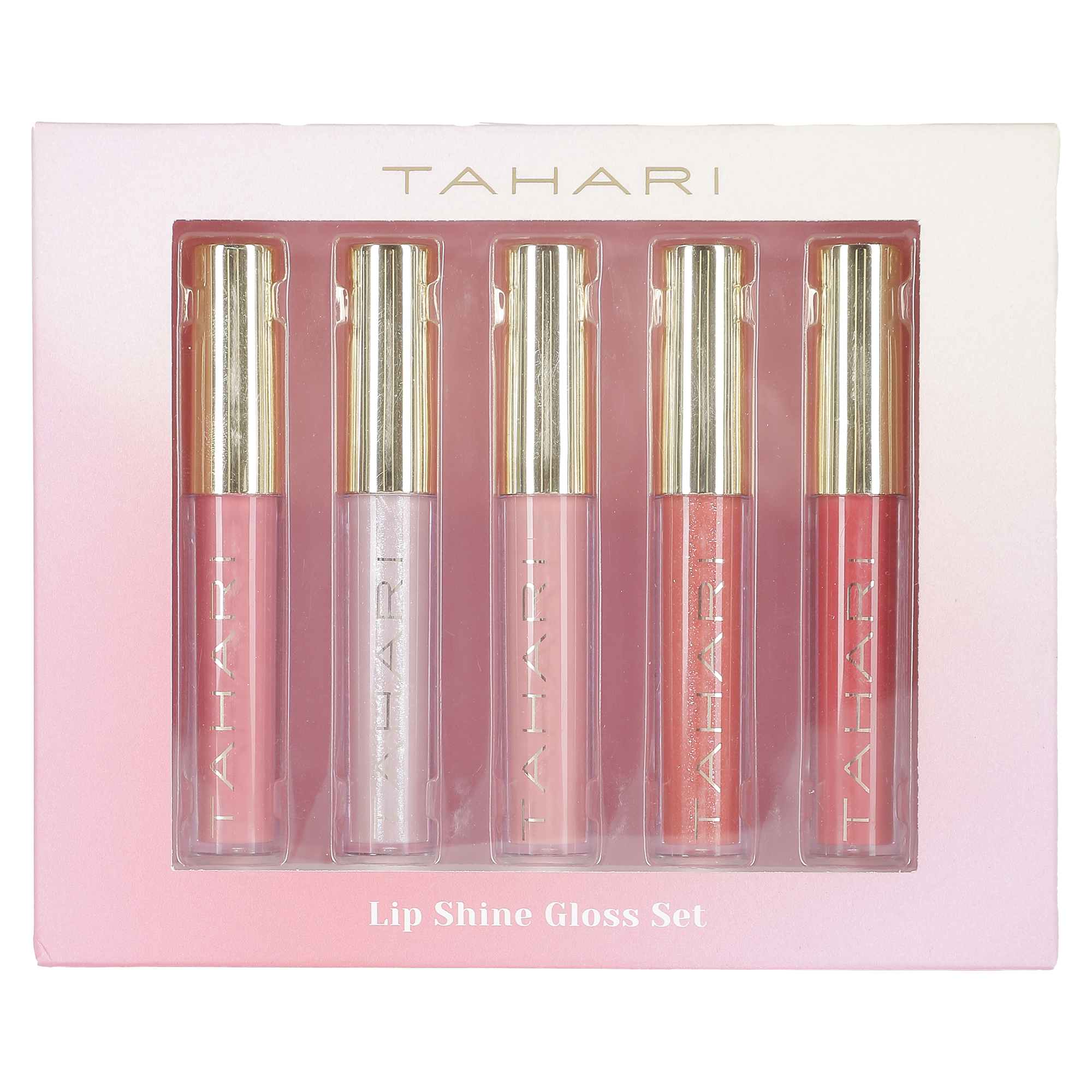 Coffret de 5 gloss à lèvres