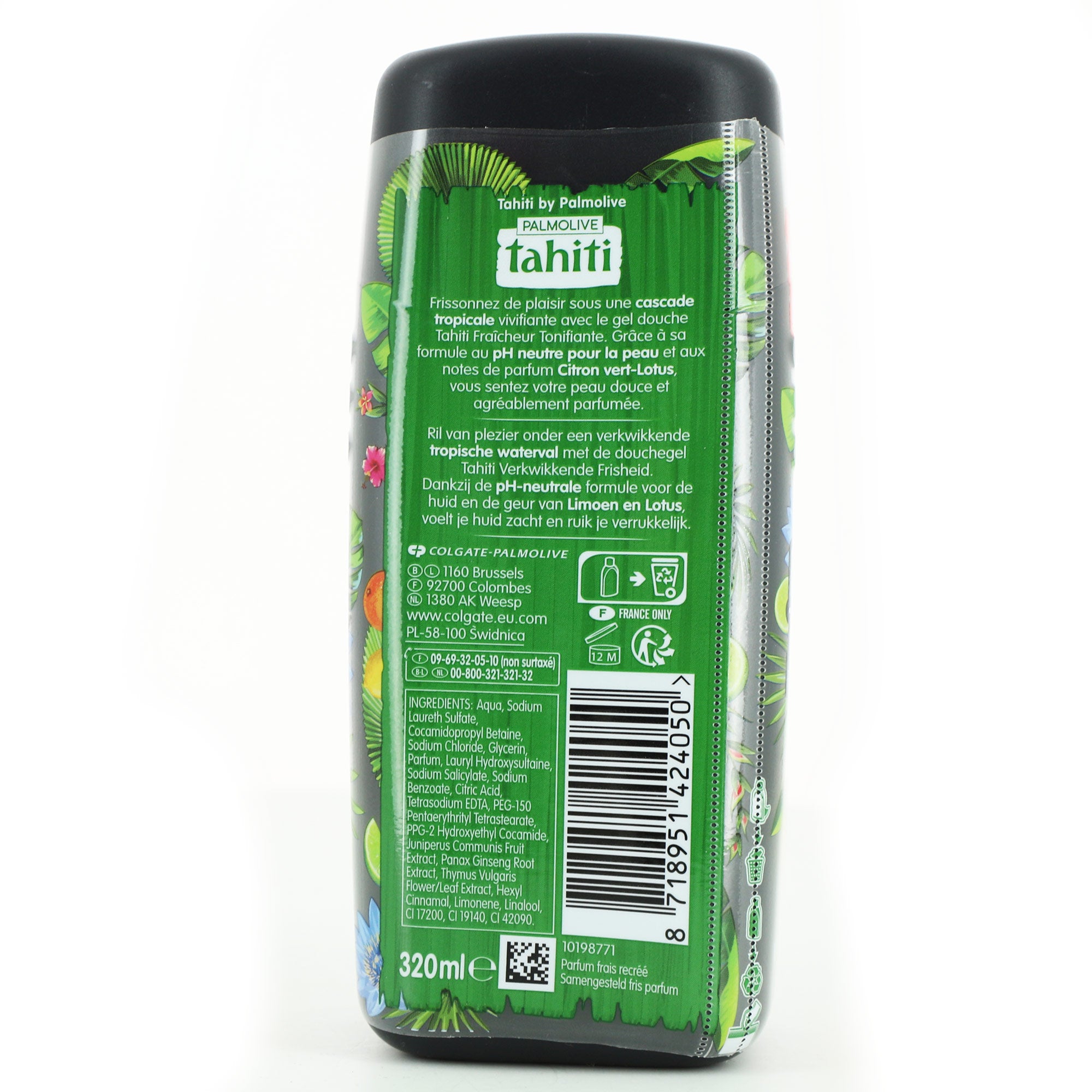 Gel douche fraicheur tonifiante