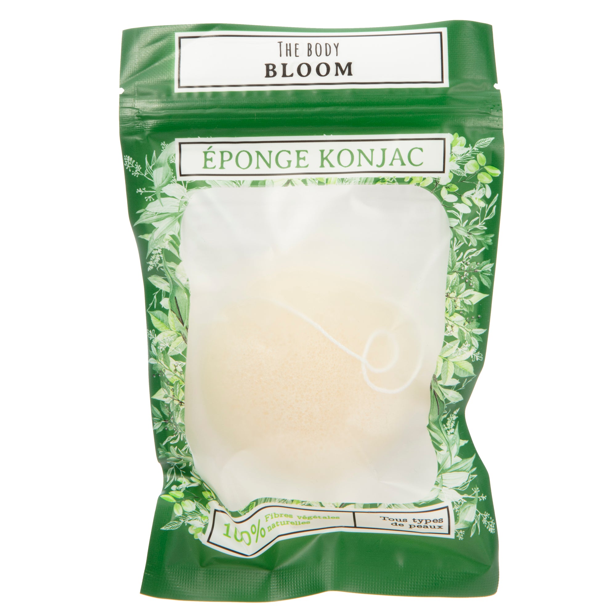 Éponge Konjac blanche