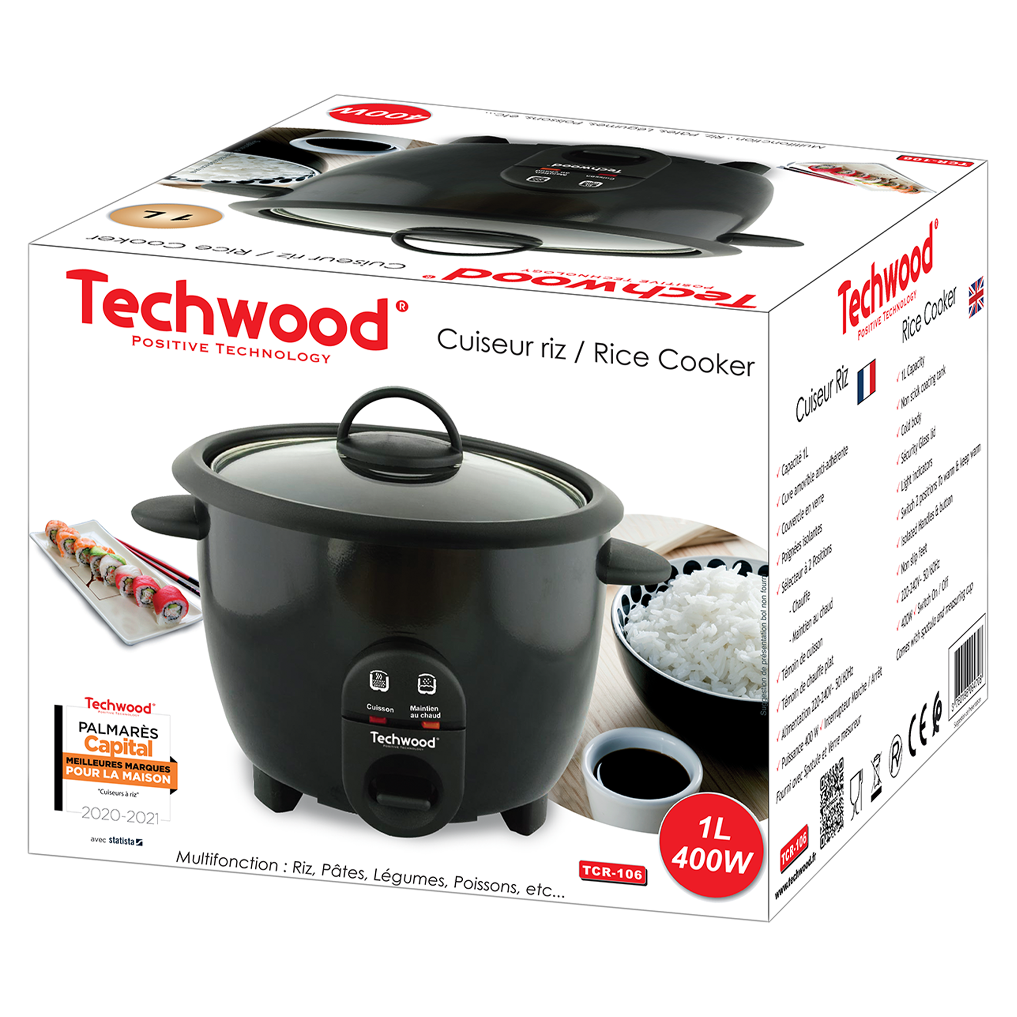 Cuiseur riz noir 1L