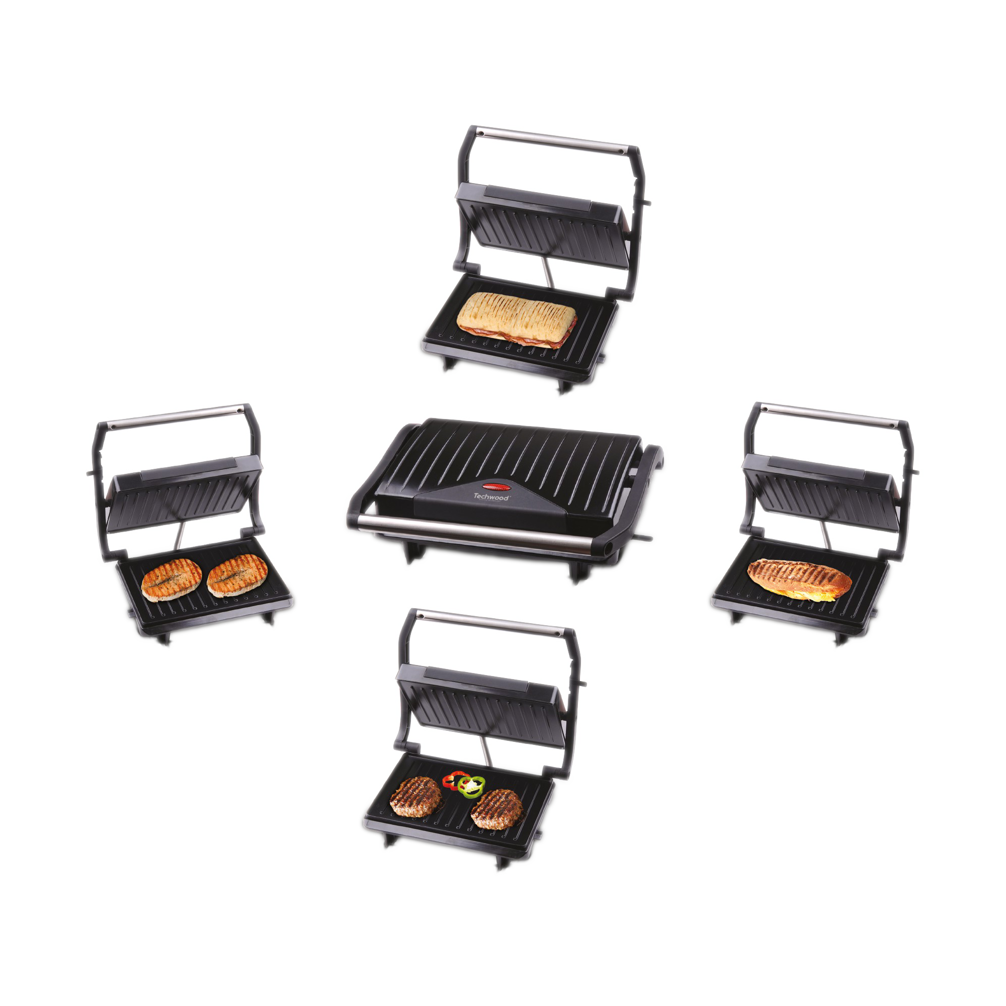 Grill viande panini