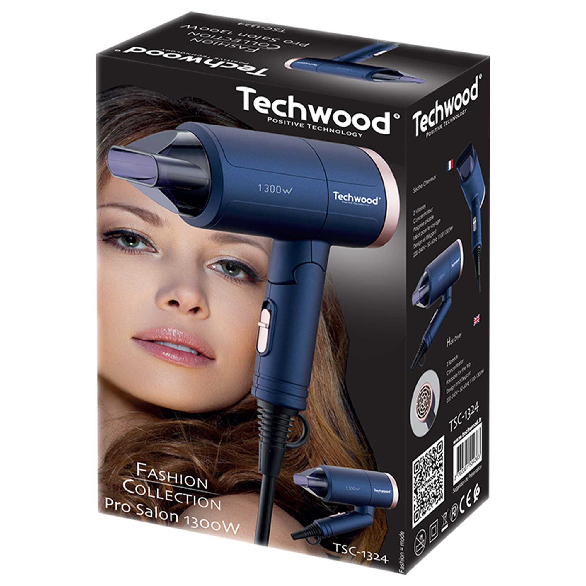 Sèche cheveux de voyage 1300W