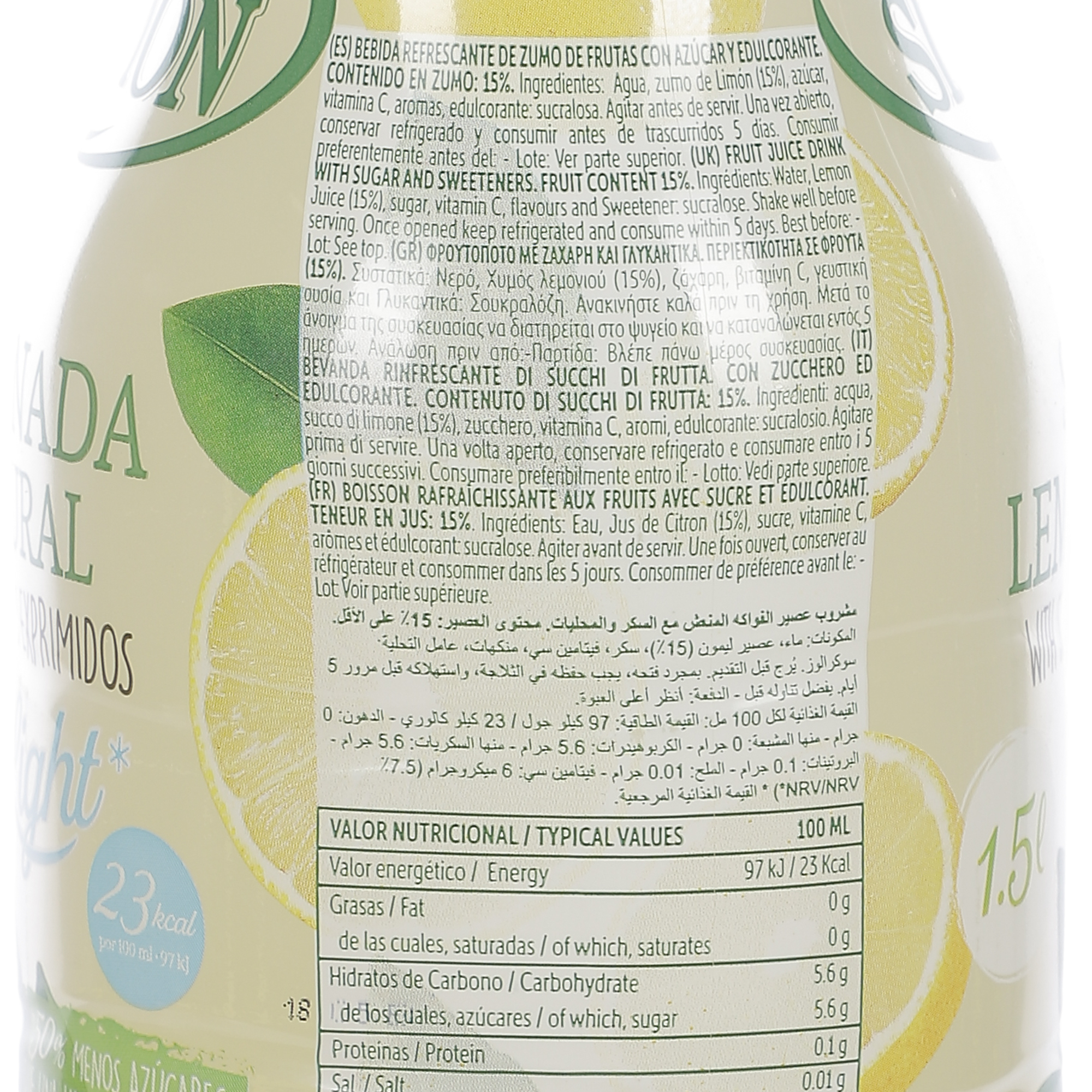 Citronnade light