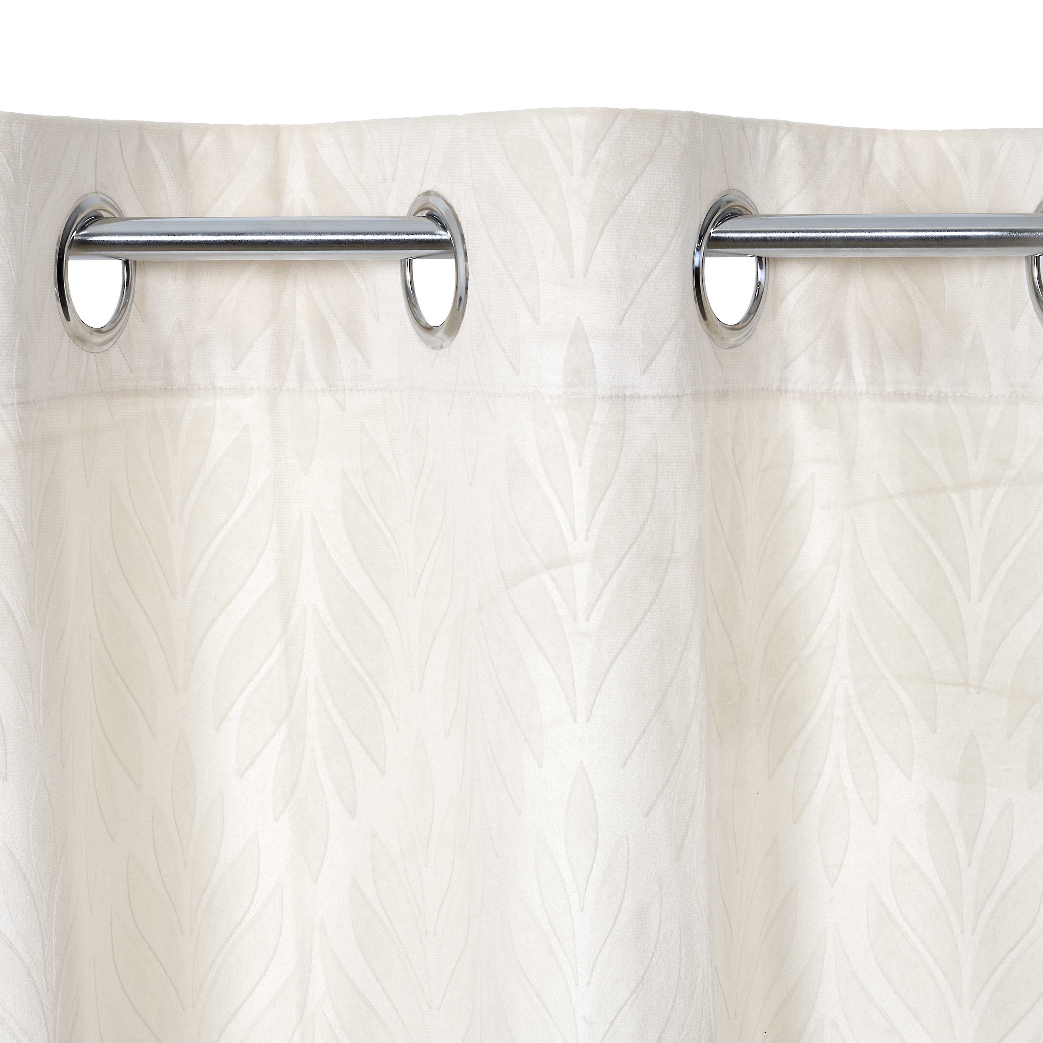 Rideau en velours - Beige