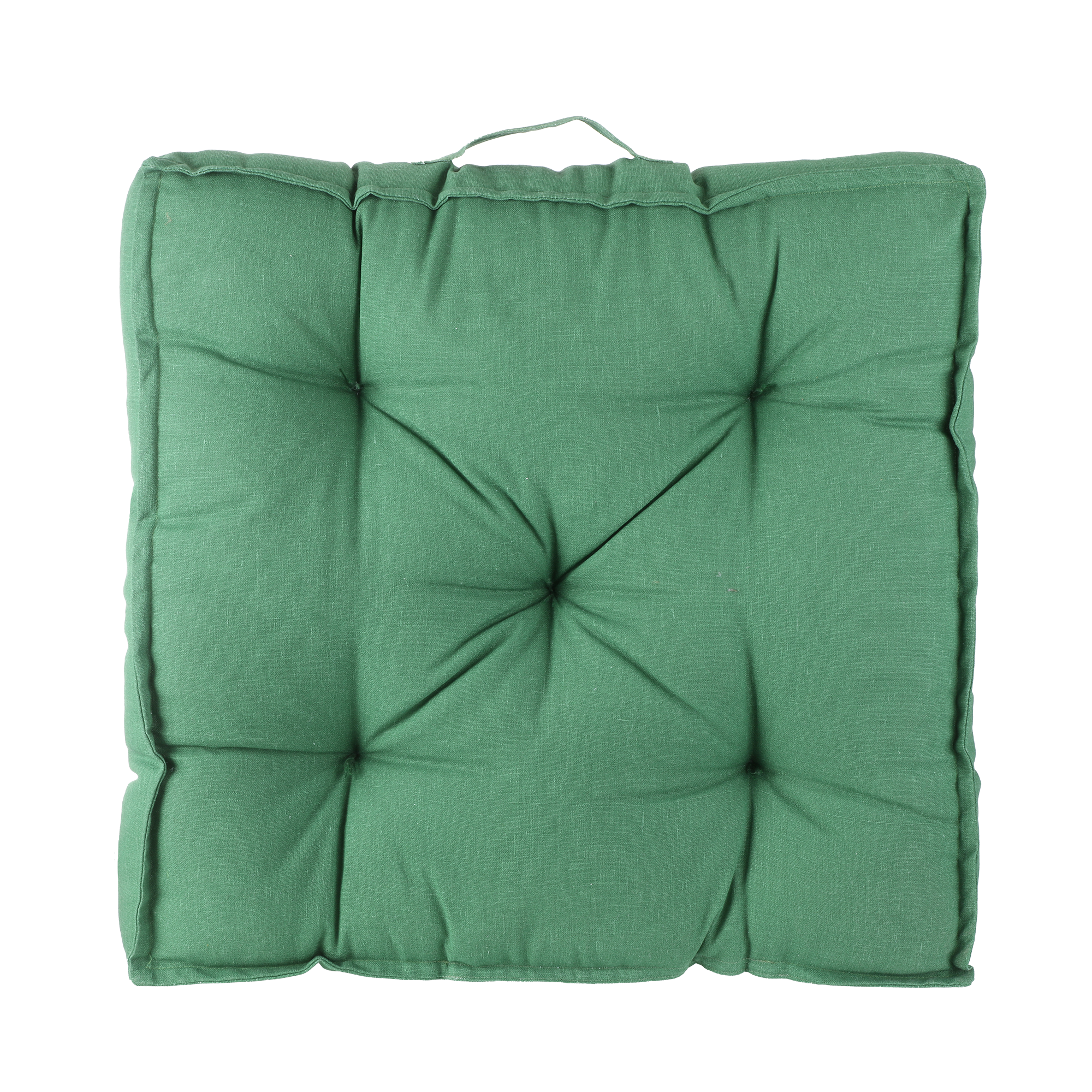 Coussin de sol imprimé 60x60cm - Vert