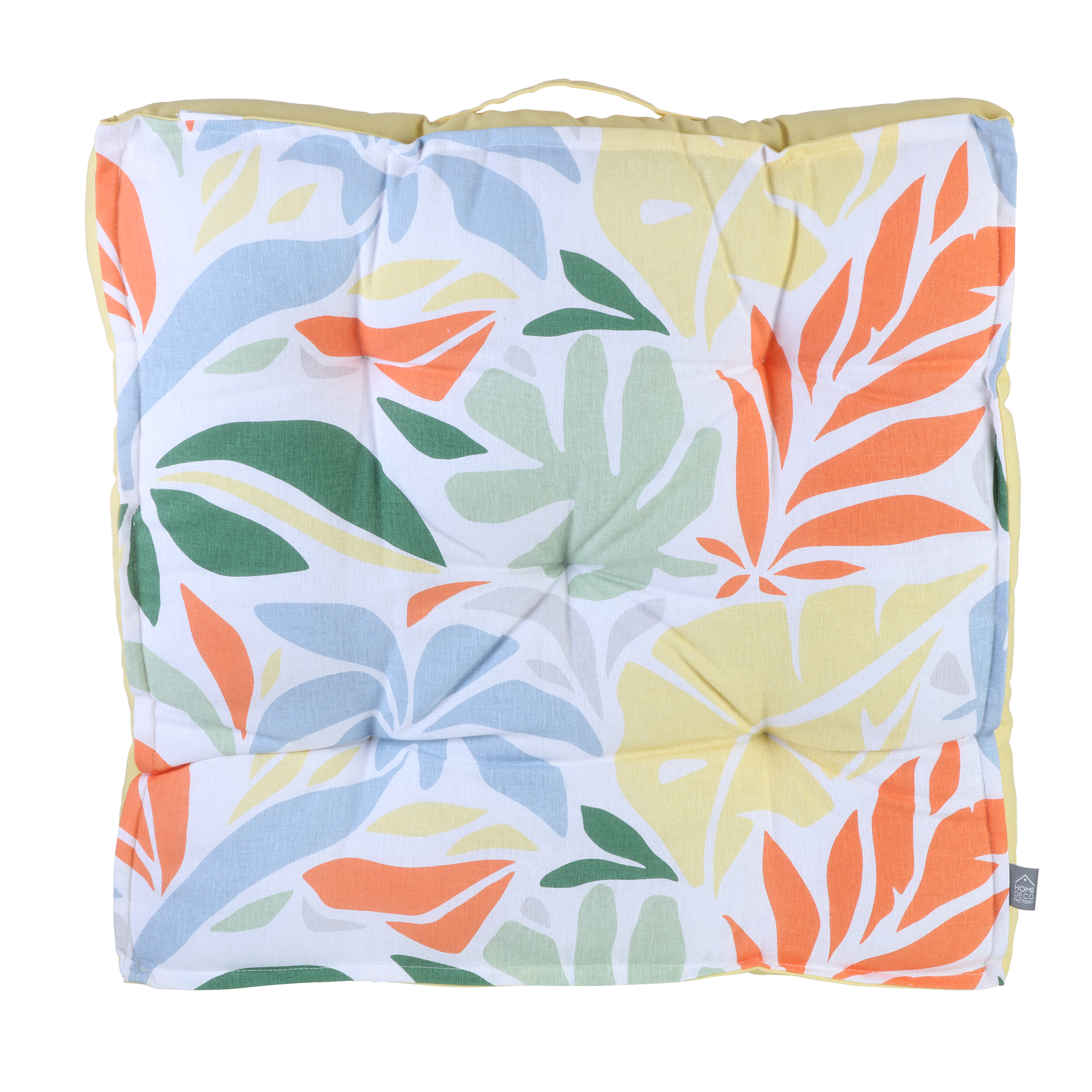Coussin de sol imprimé 60x60cm - Multicolore