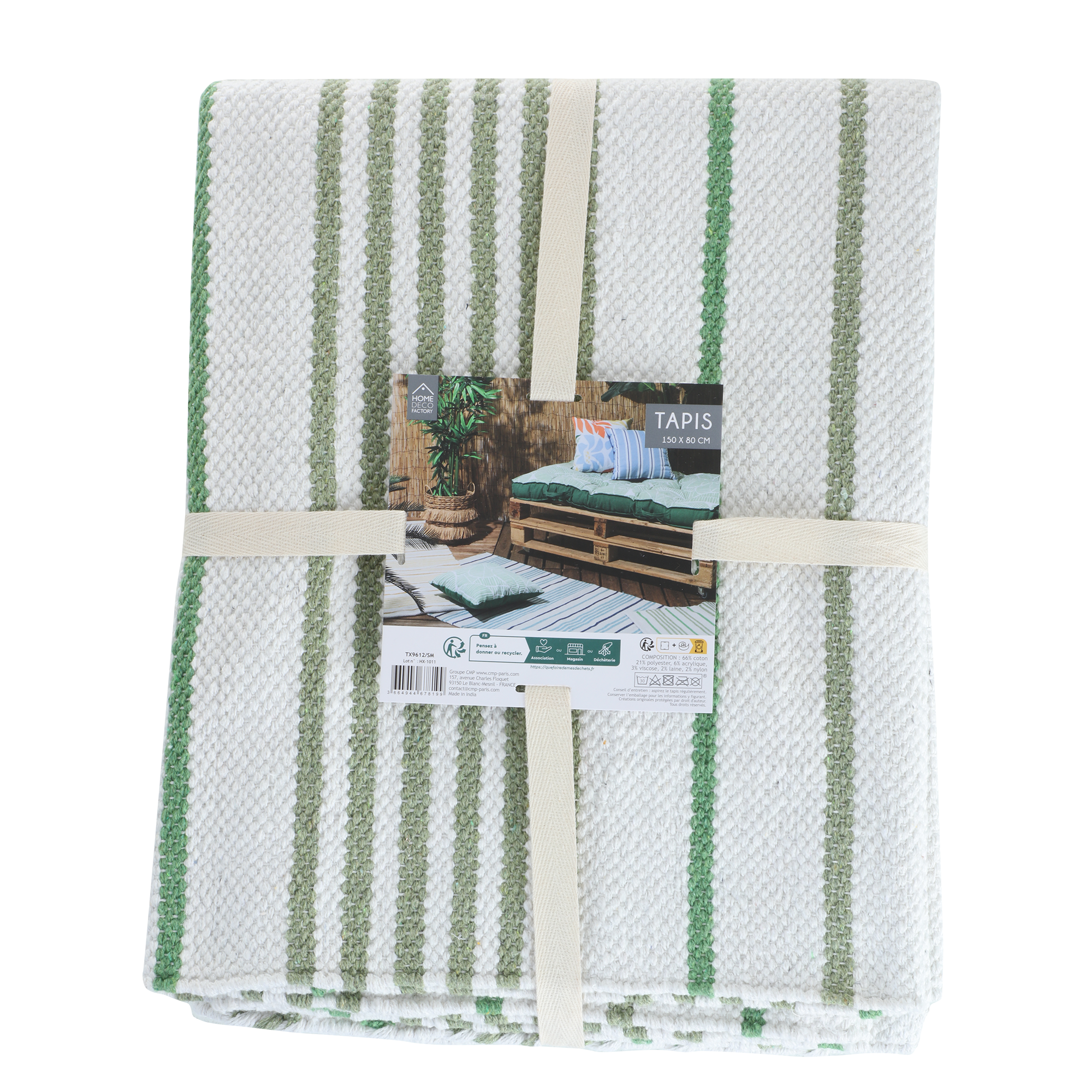 Tapis 80x150cm - Vert