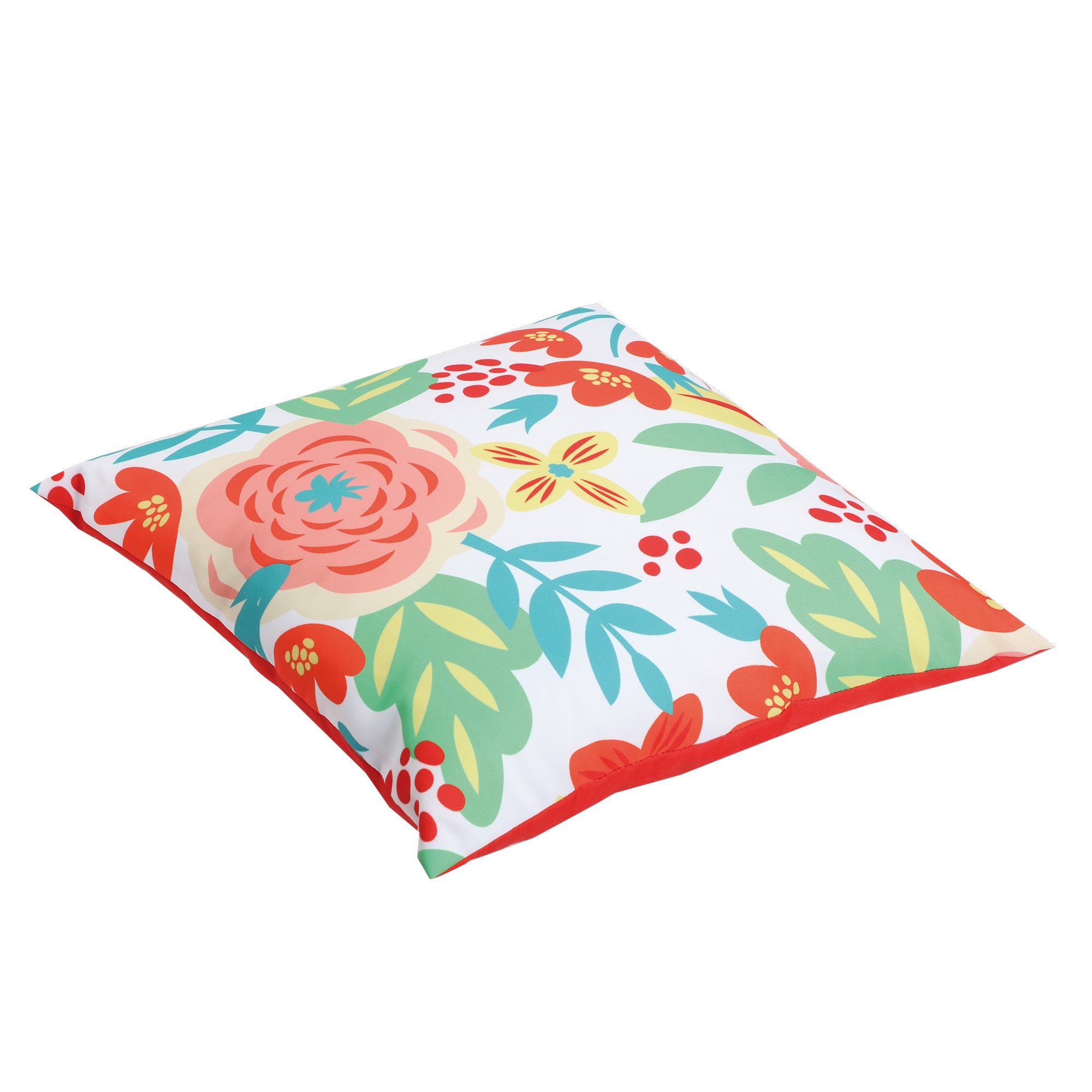 Coussin déperlant Fleur