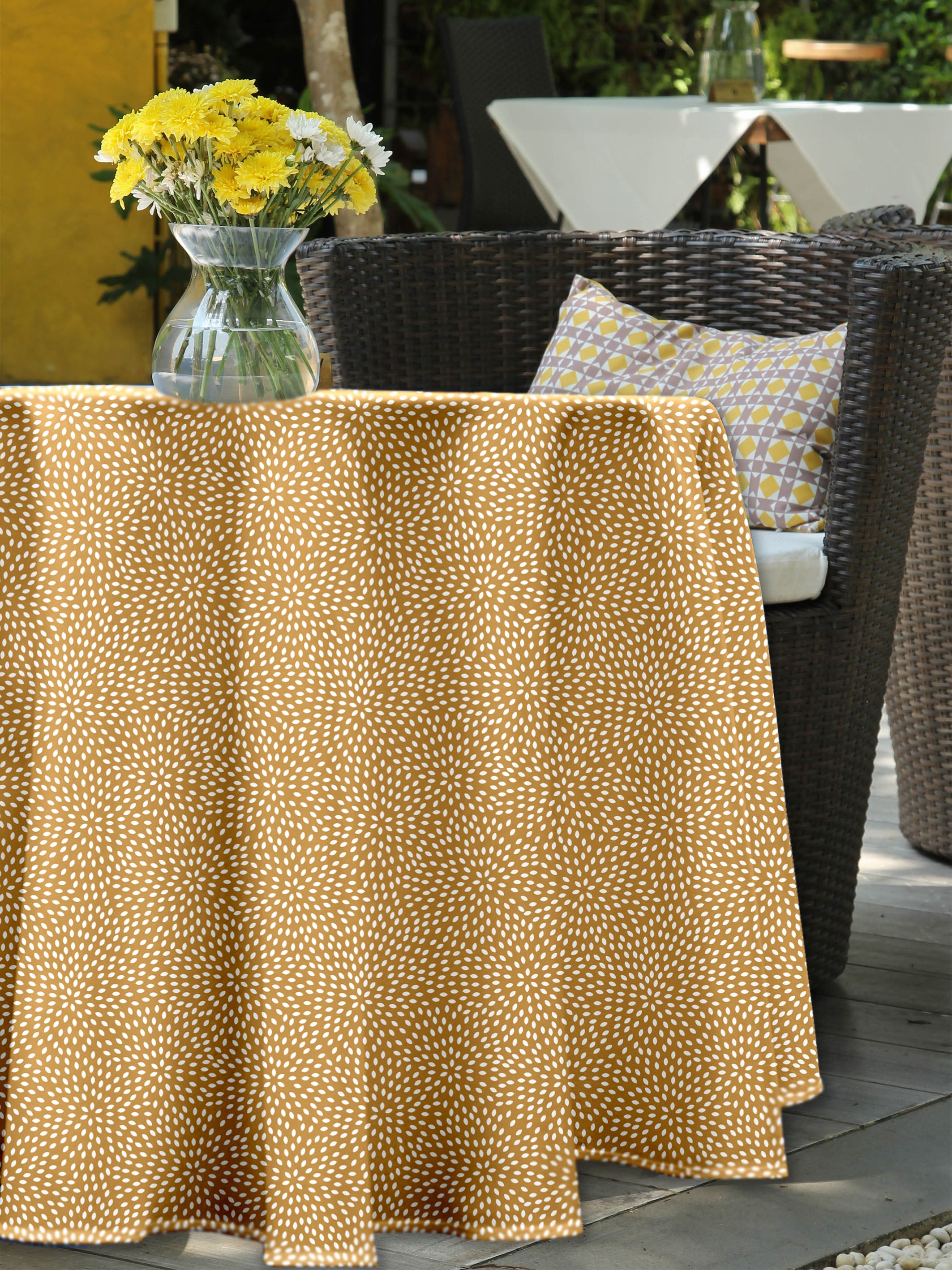 Nappe PVC Toile cirée ronde