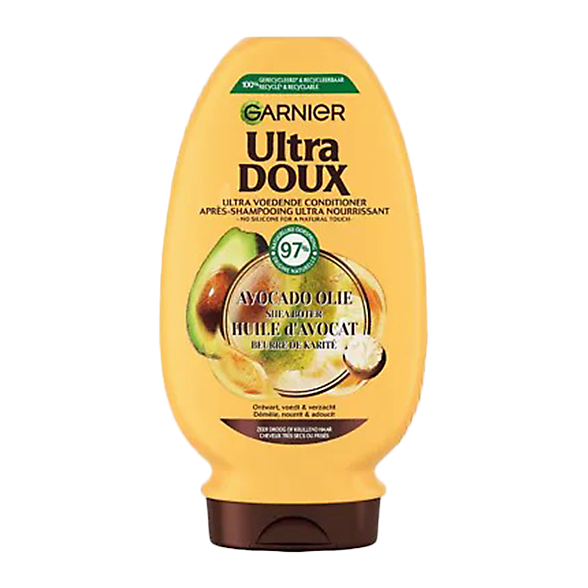 Après-Shampooing Nutrition Intense Pure Huile d’Avocat & Beurre de Karité