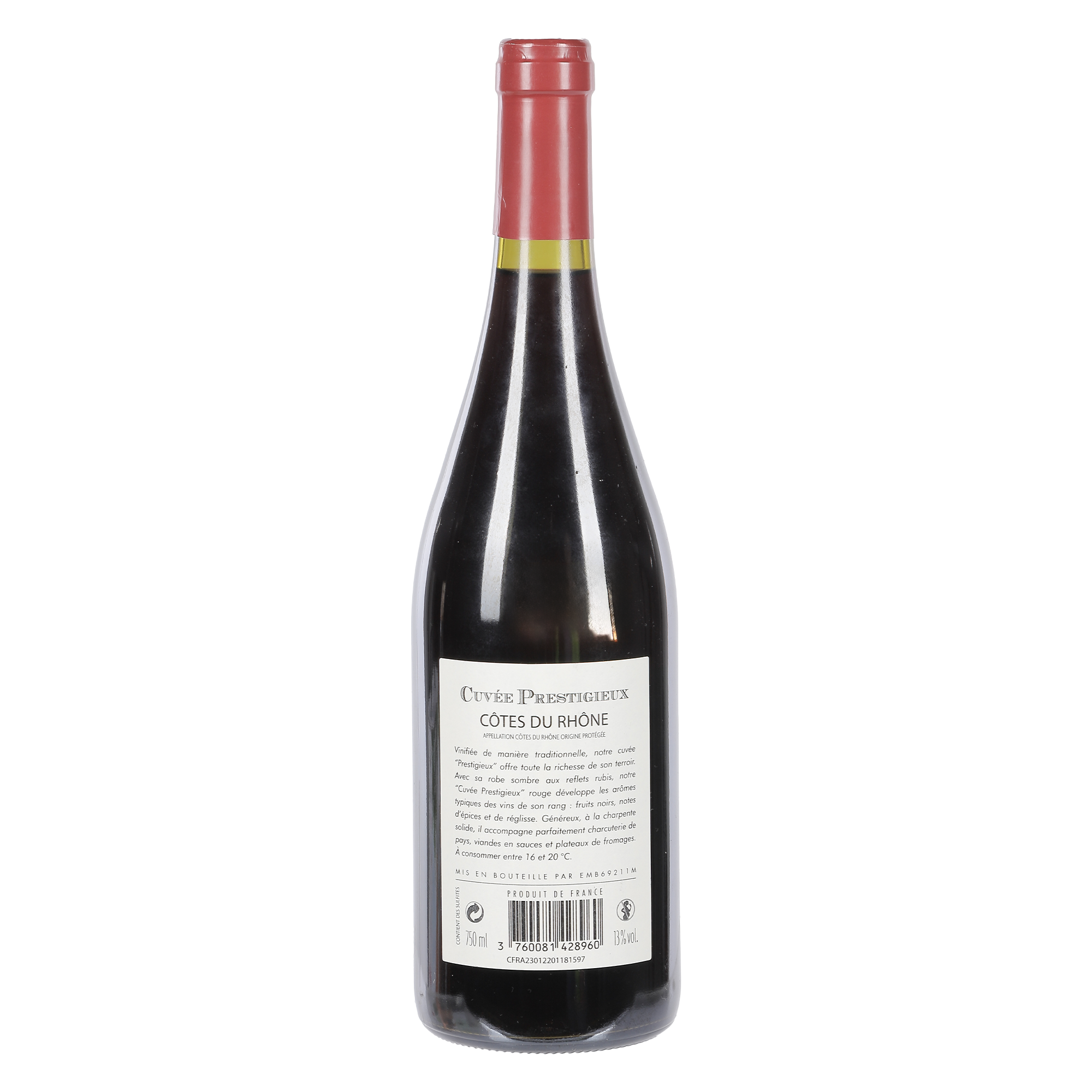 Cuvée prestigieux AOC 2021 13%
