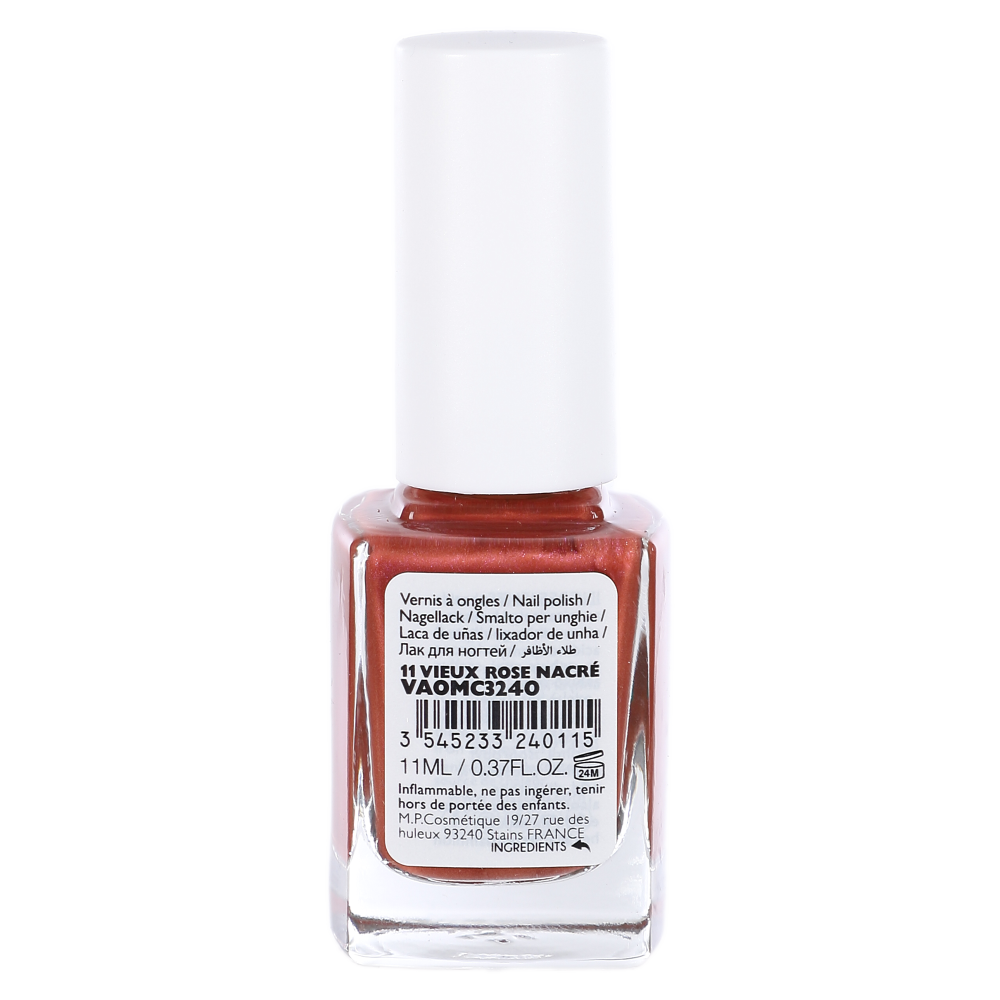 Vernis à ongle vieux rose nacré