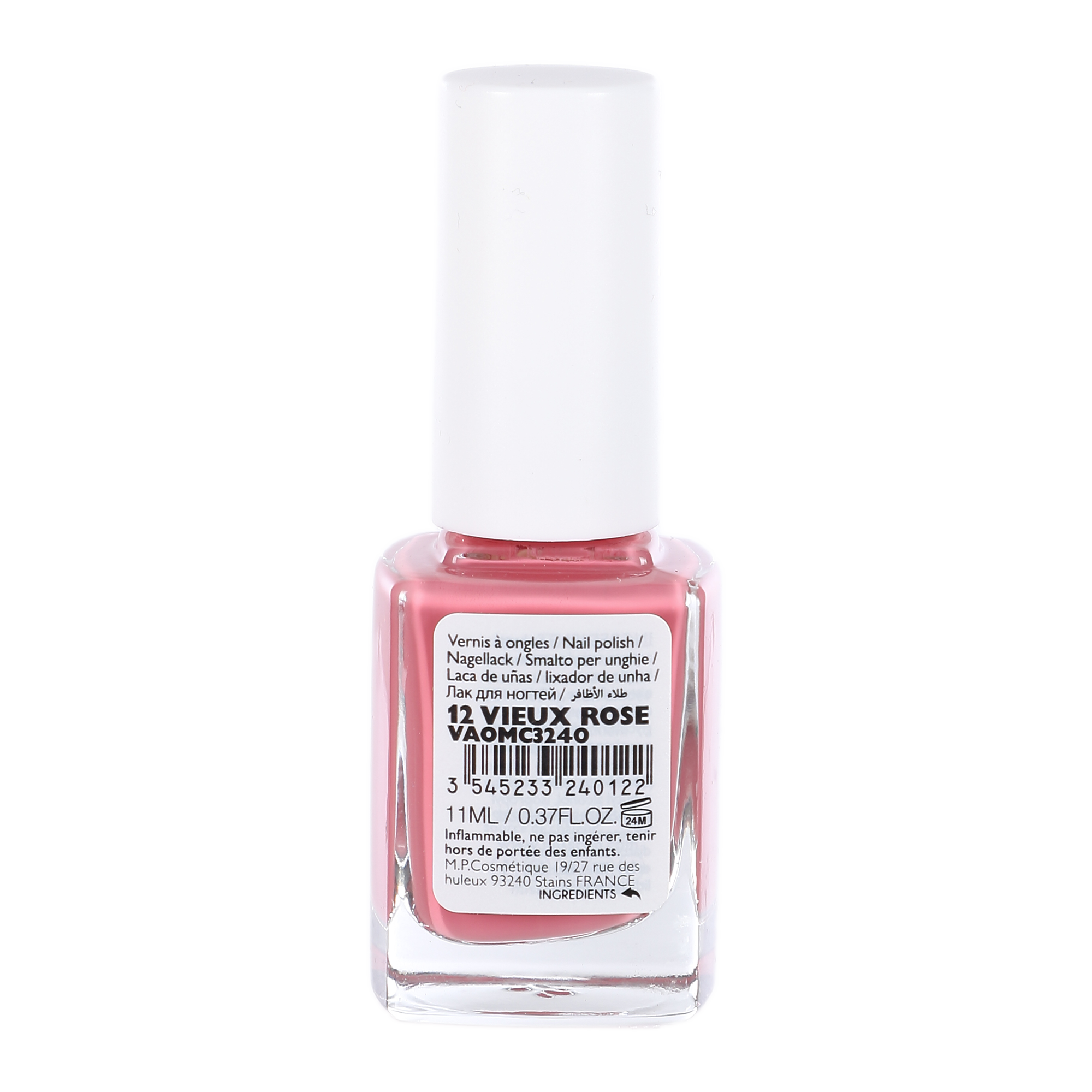 Vernis à ongle vieux rose