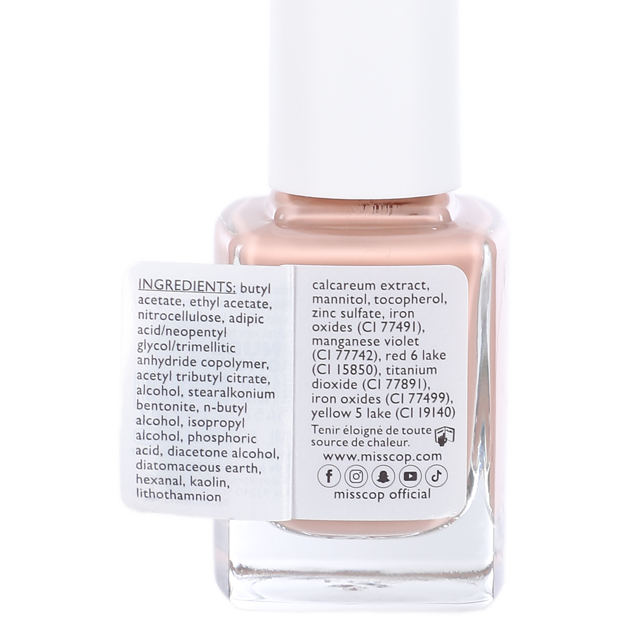 Vernis à ongle nude nacré