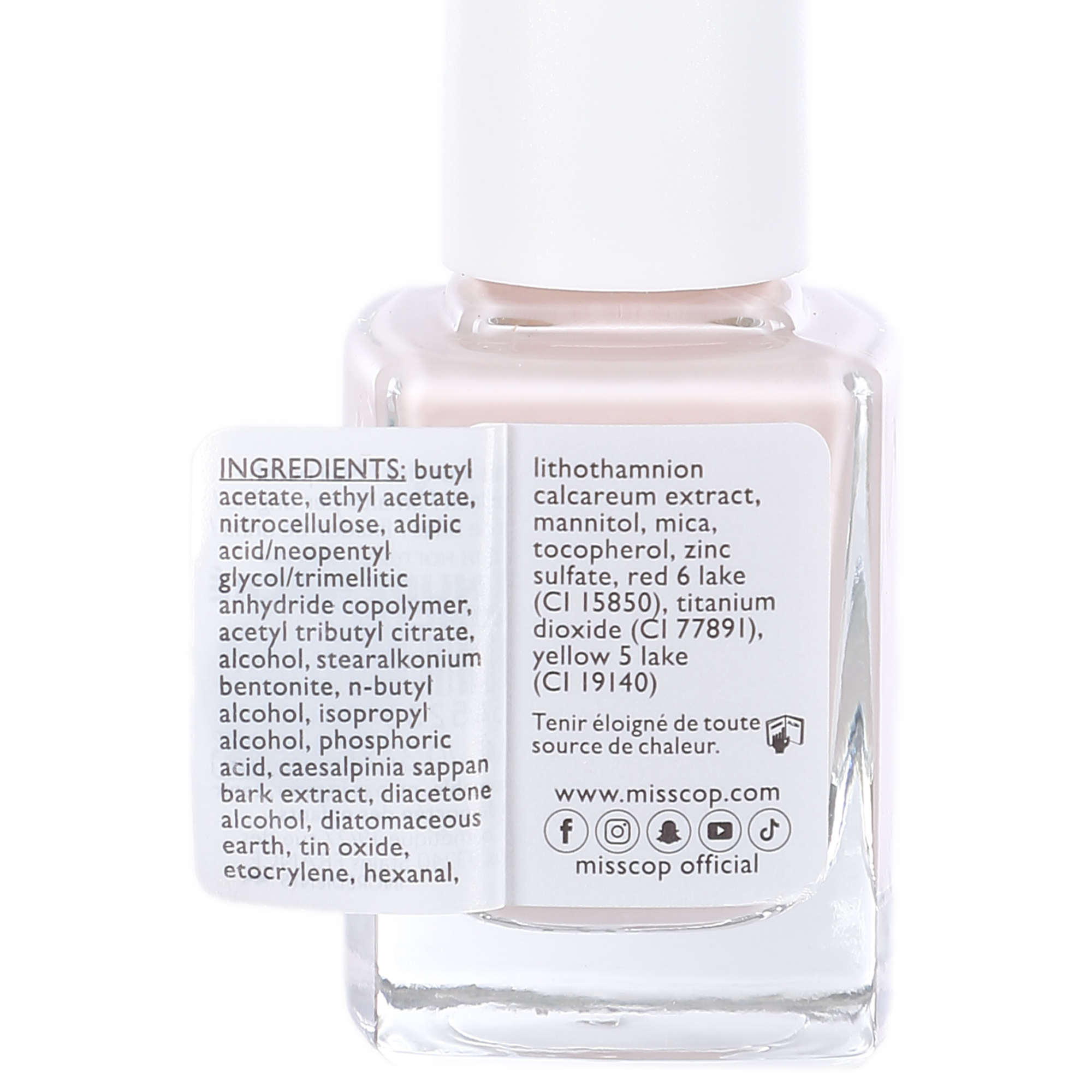 Vernis à ongle nude nacré