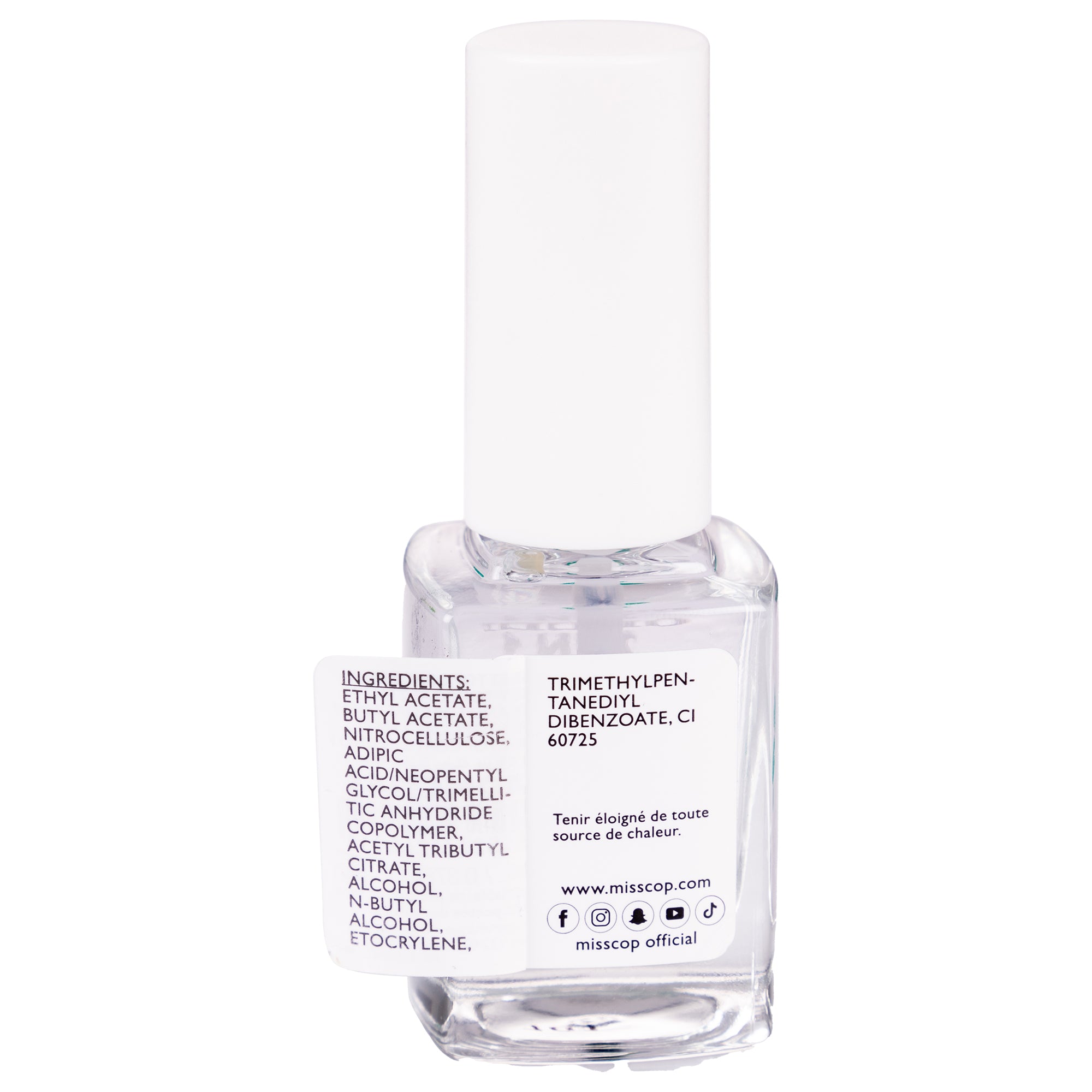 Vernis à ongles base et top coat