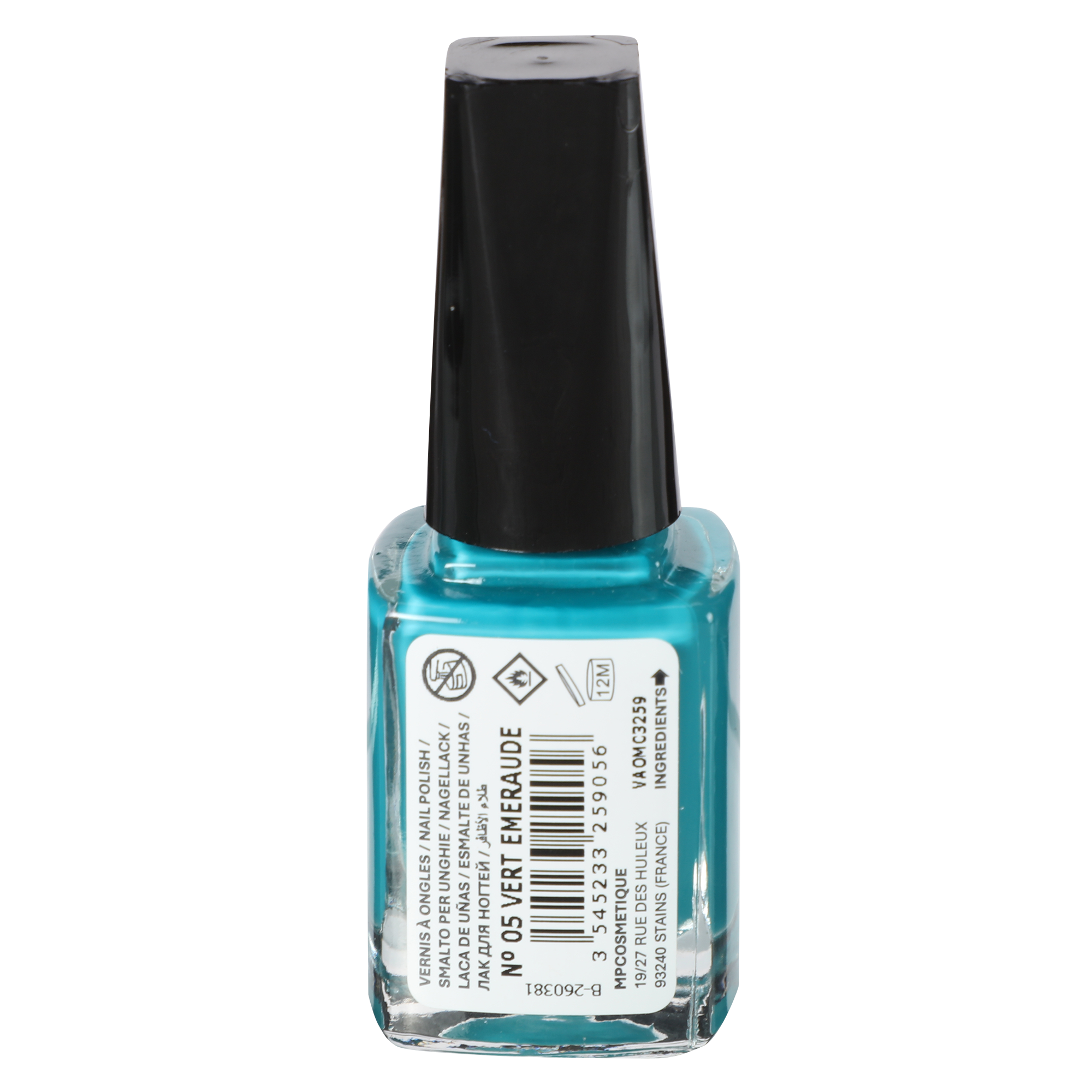 Vernis à ongles vert émeraude