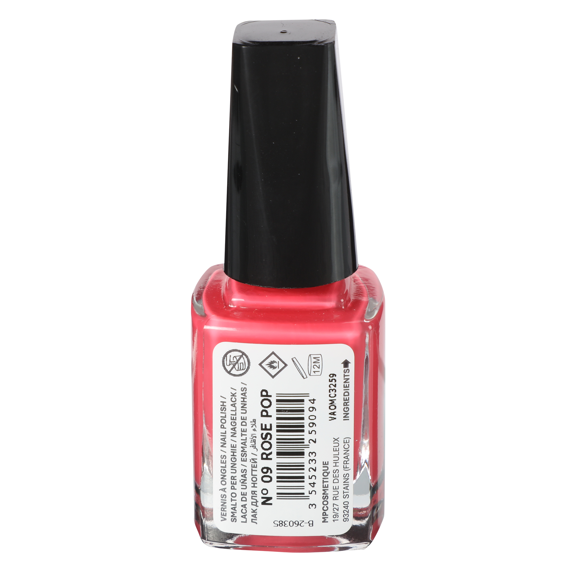 Vernis à ongles rose pop