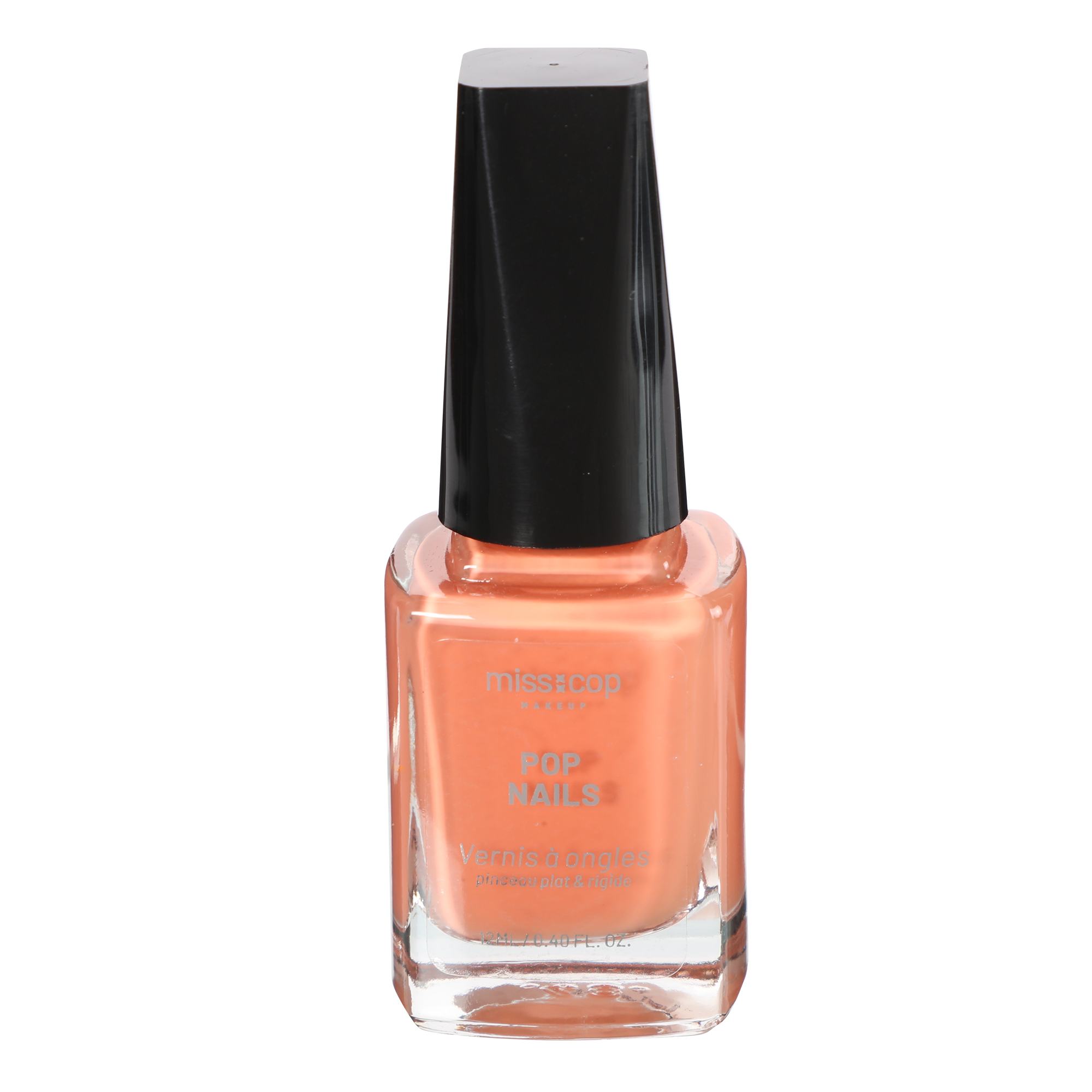 Vernis à ongles orange pastel