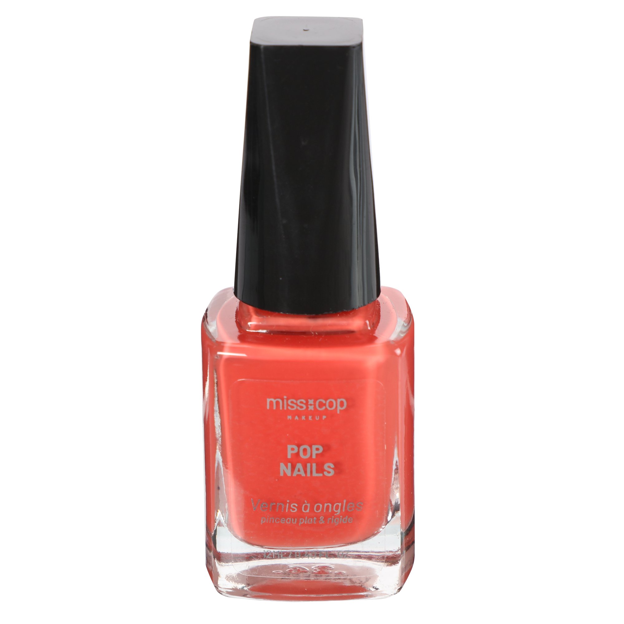 Vernis à ongles orange pop