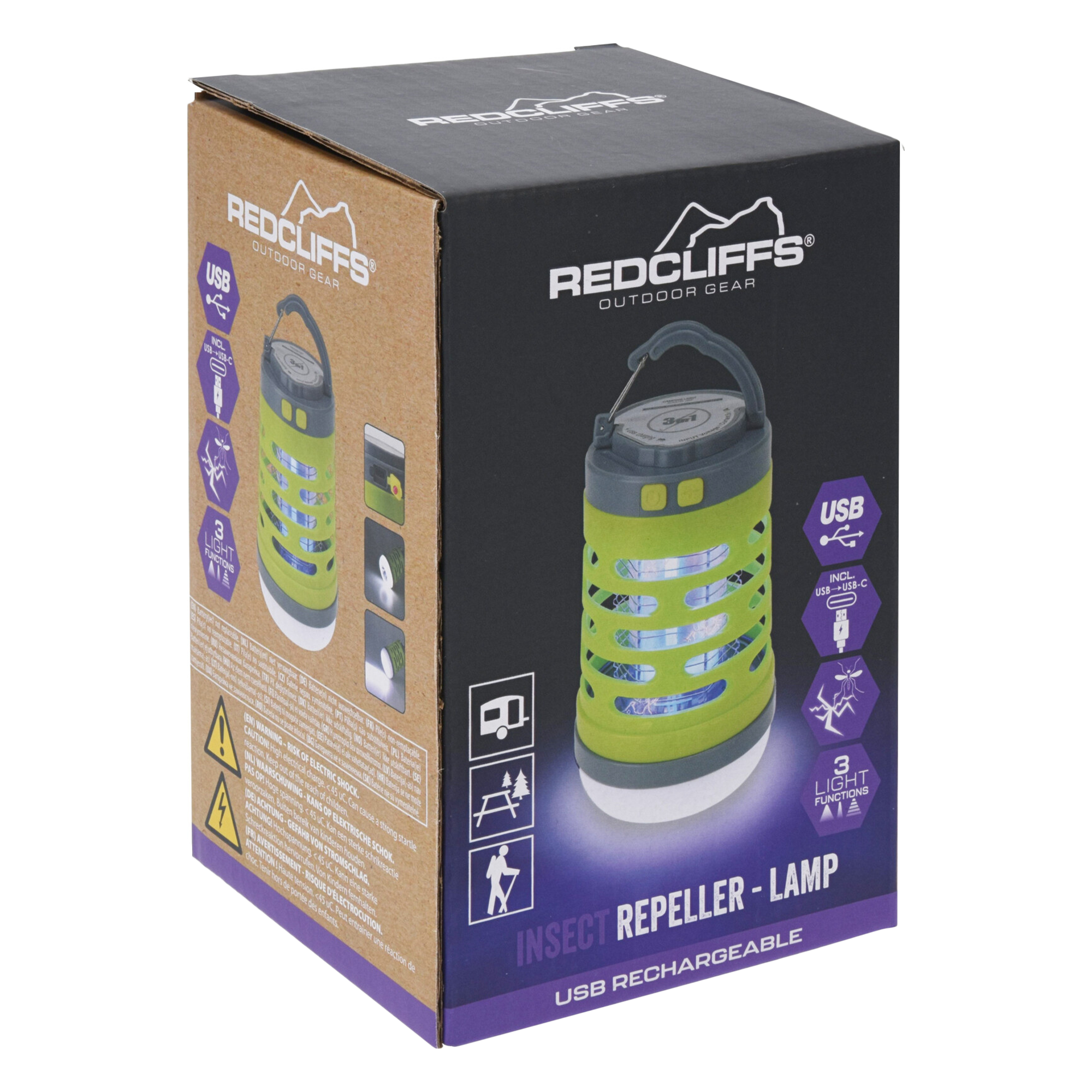 AMPOULE ANTI MOUSTIQUE PORTABLE + LED - VERTERO