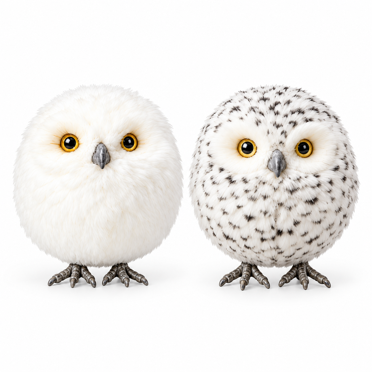 Hibou debout 17 cm