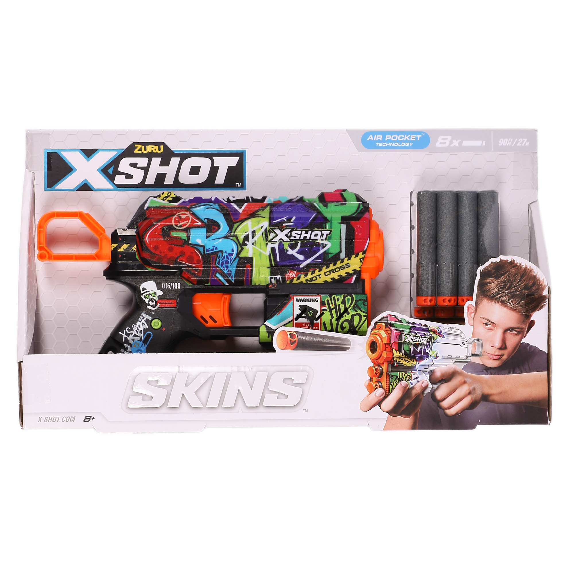 X-shot skins flux 8 projectiles