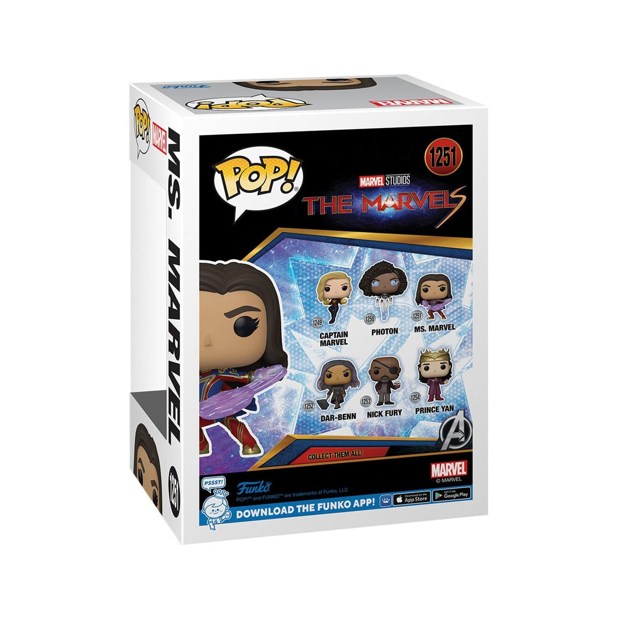 Figurine POP Ms Marvel 9cm