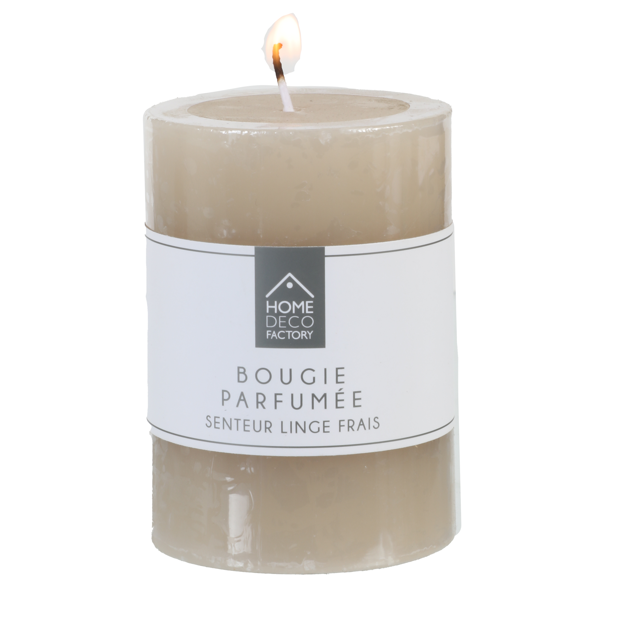 Bougie cylindrique Escale Gourmande - Rouge