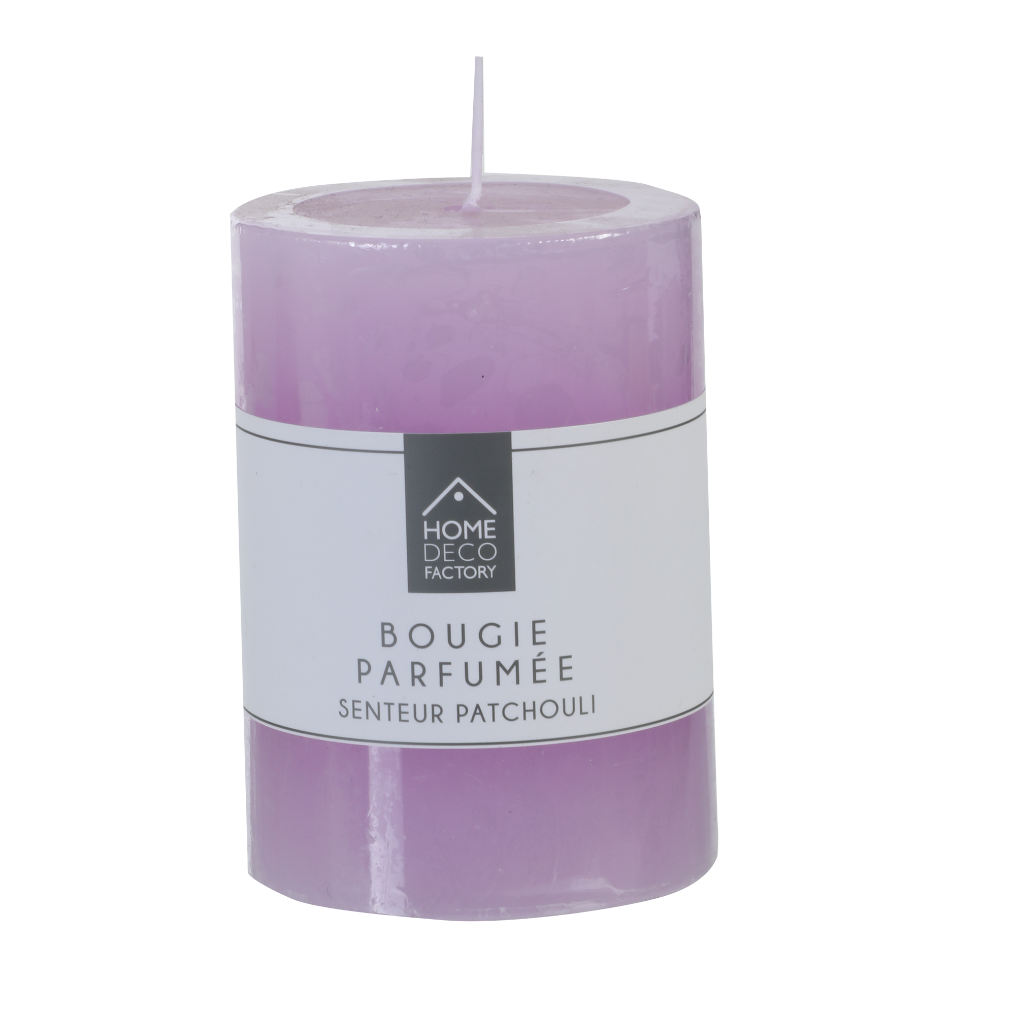 Bougie cylindrique Escale Gourmande - Rouge