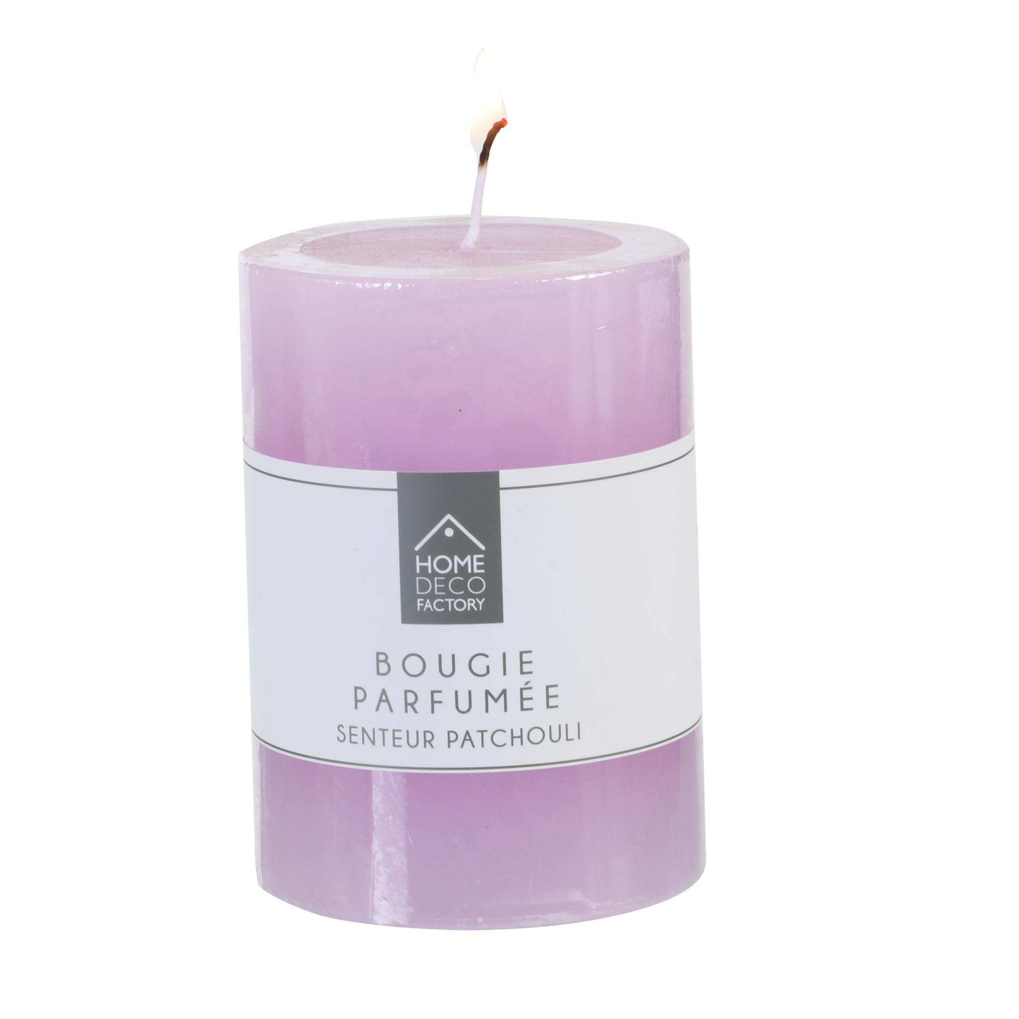 Bougie cylindrique Escale Gourmande - Rouge