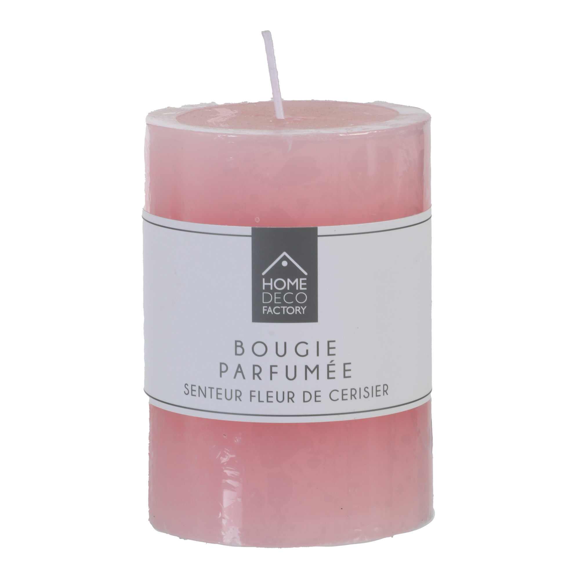 Bougie cylindrique Escale Gourmande - Rouge