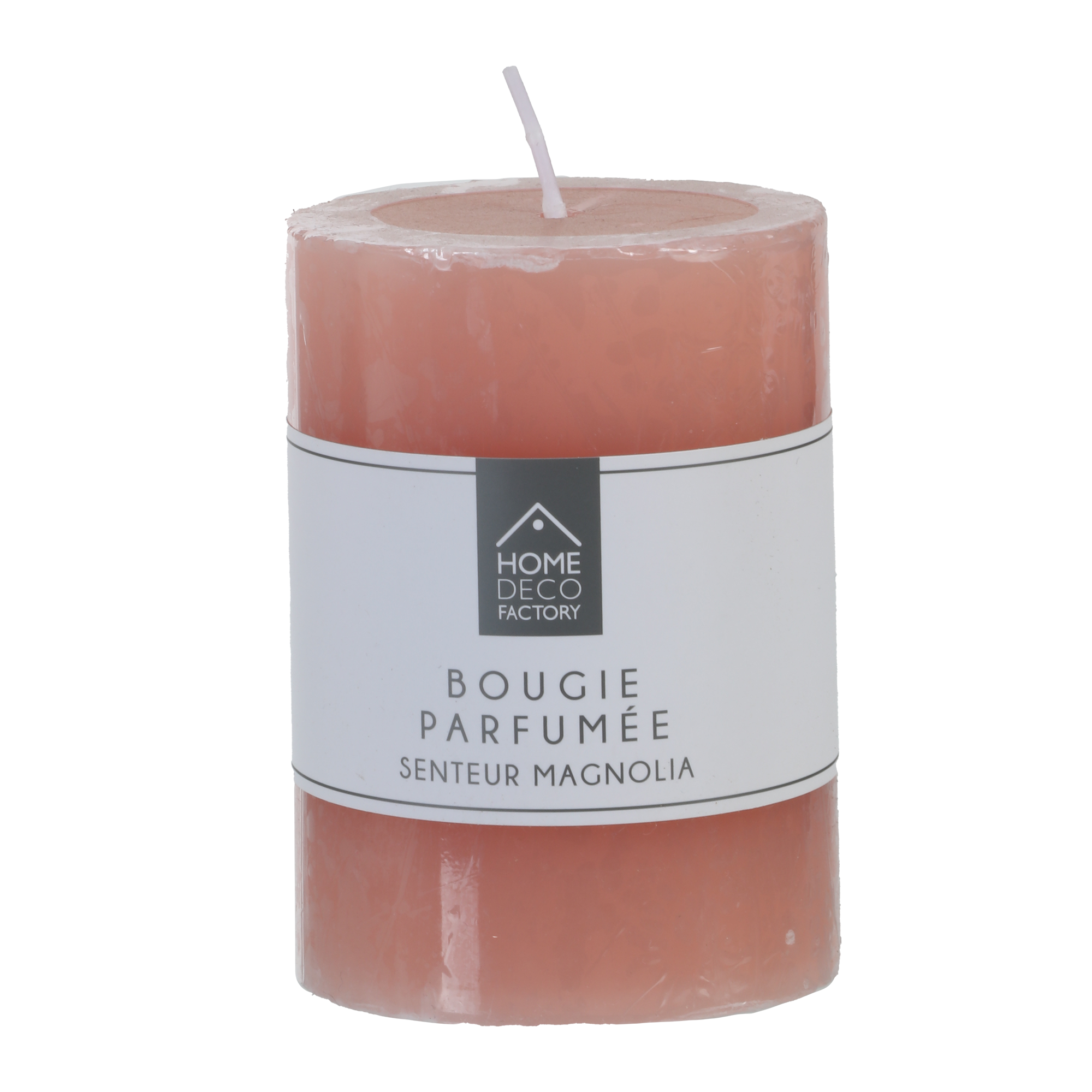 Bougie cylindrique Escale Gourmande - Beige