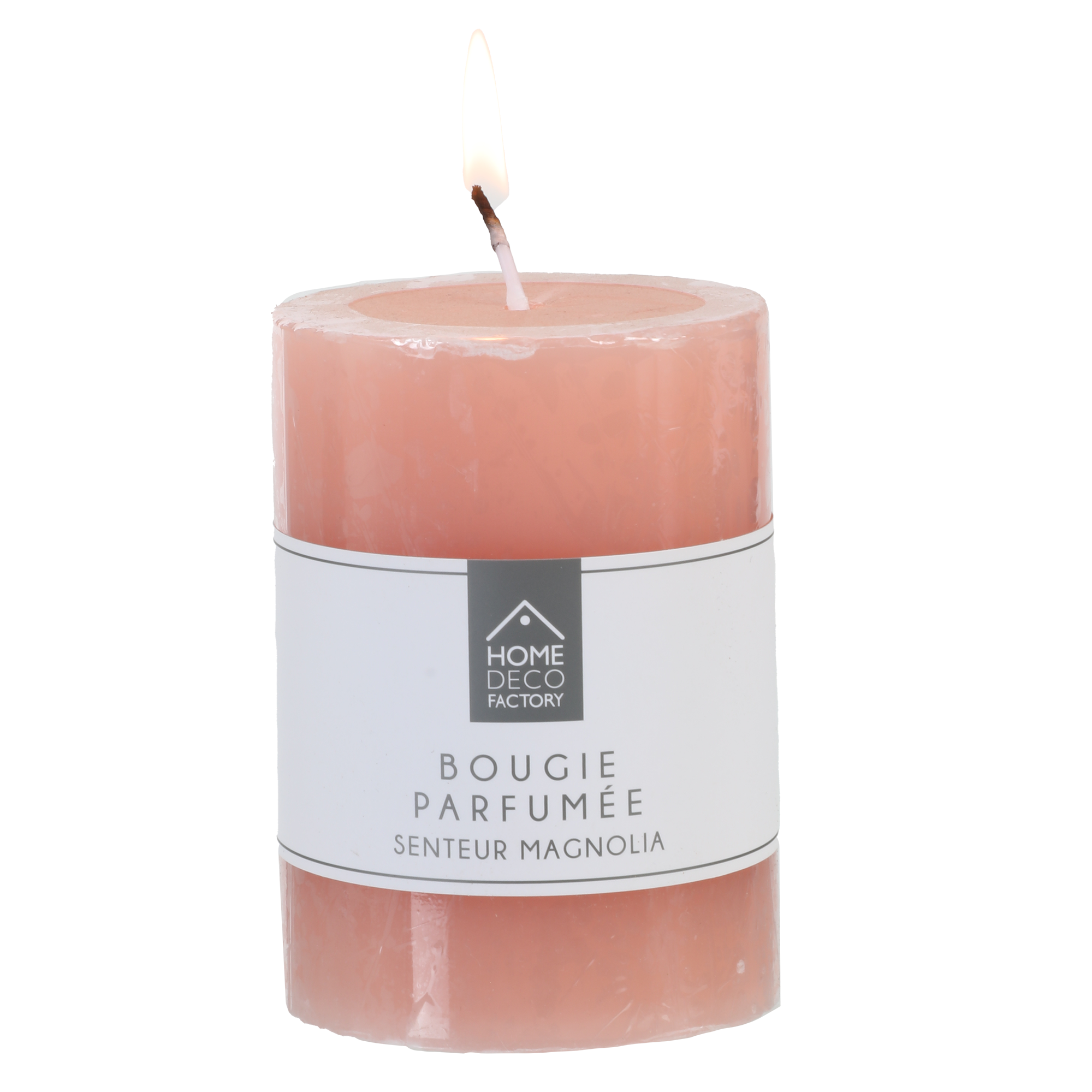 Bougie cylindrique Escale Gourmande - Rouge