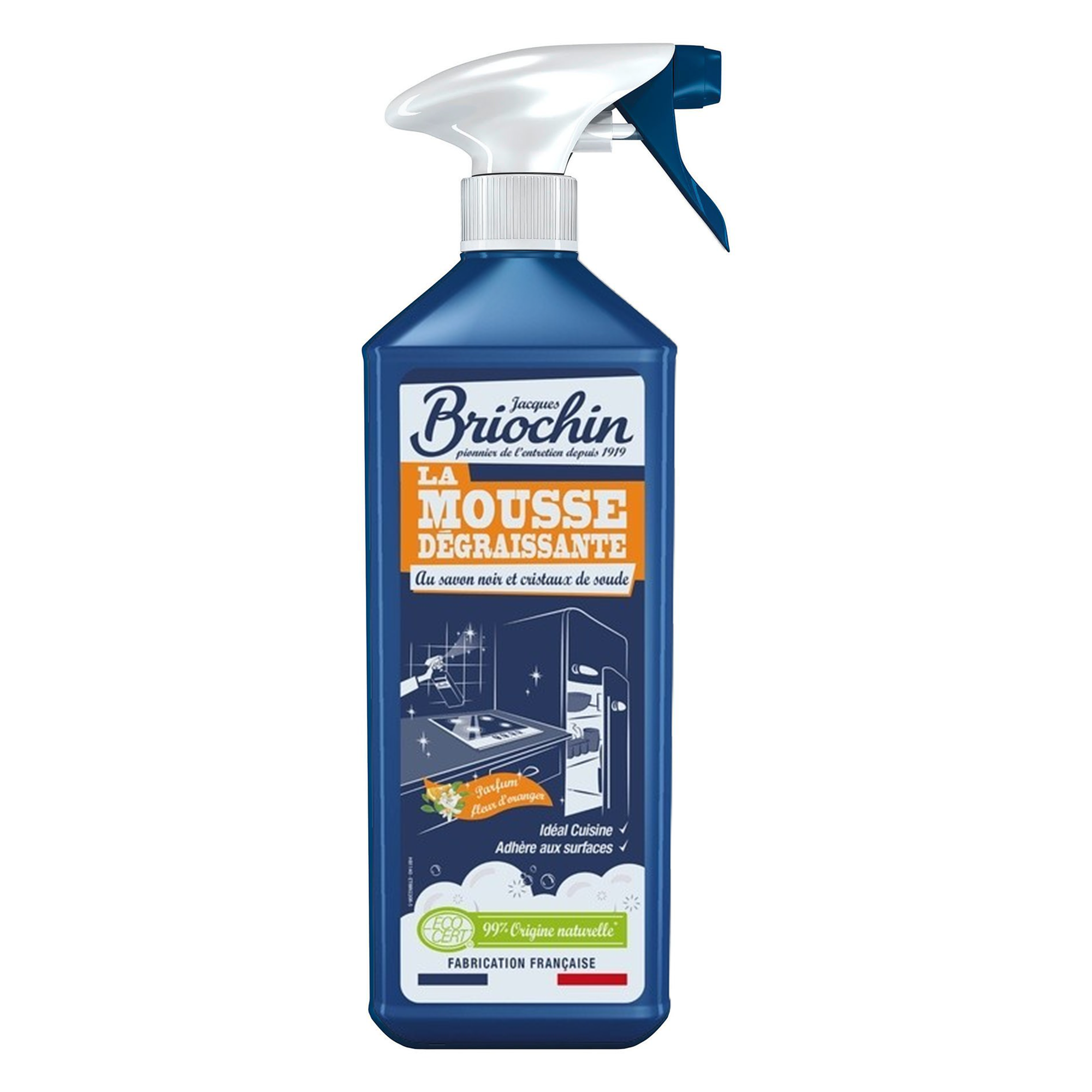 Pistolet mousse dégraissantge au savon noir écocert