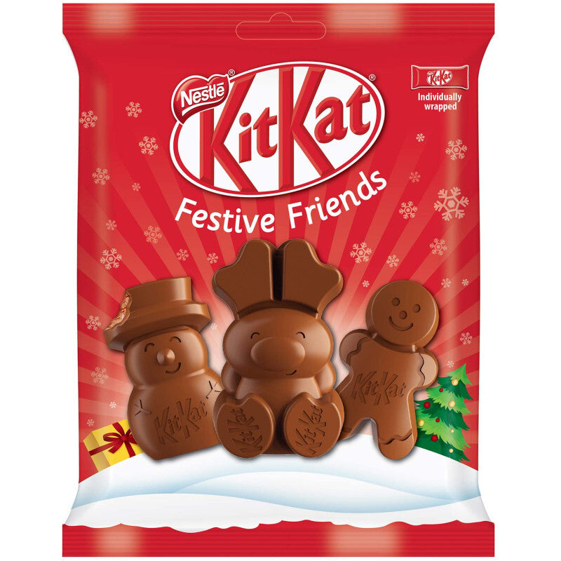Mini figurines Kit Kat au chocolat au lait