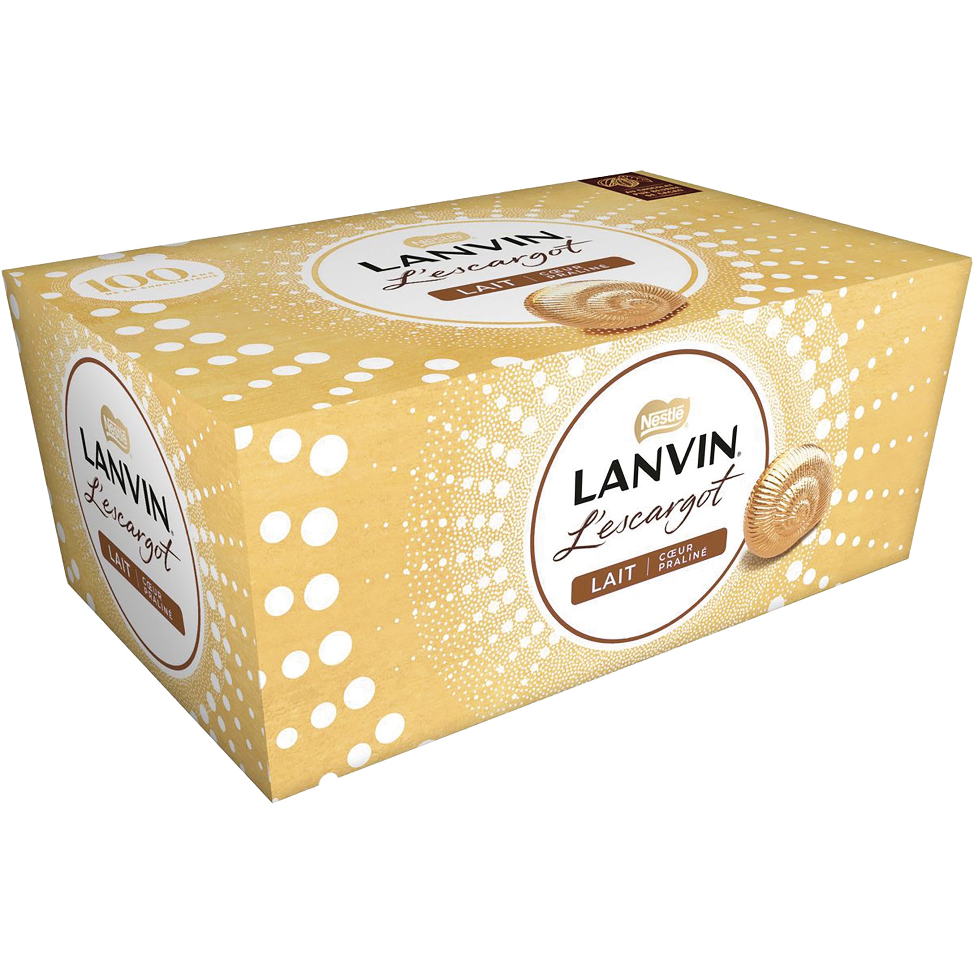 Boite de chocolats l'Escargot au lait