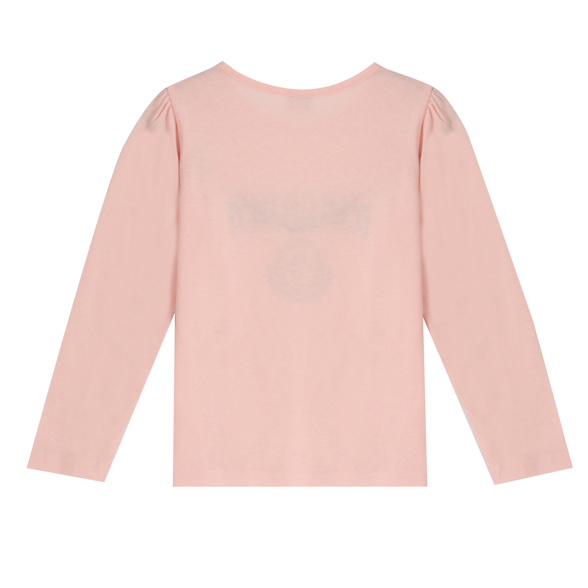 Lot de 2 tee-shirts manches longues avec animation 3/12 ans - Rose