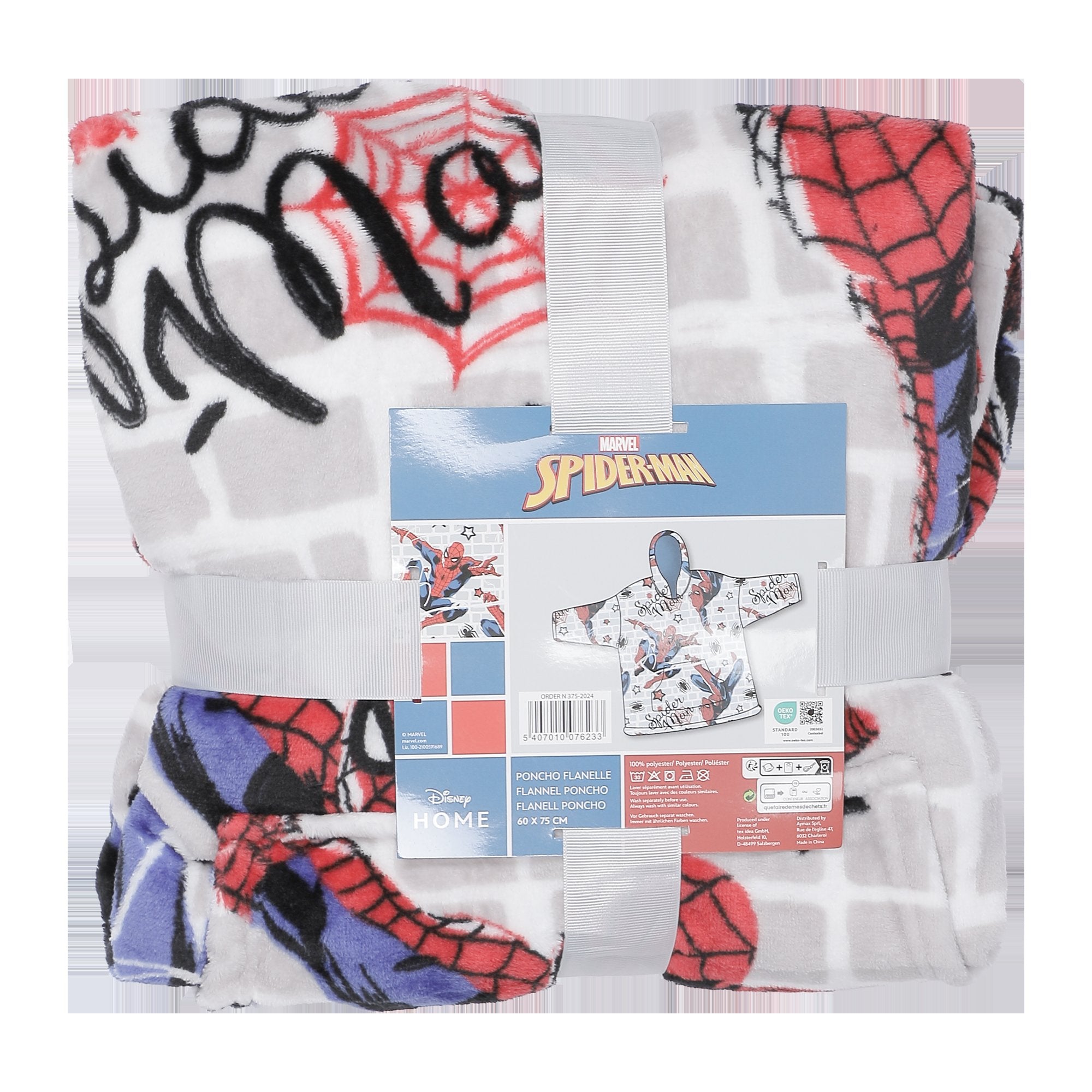 Plaid sweat multi licences enfant - Blanc