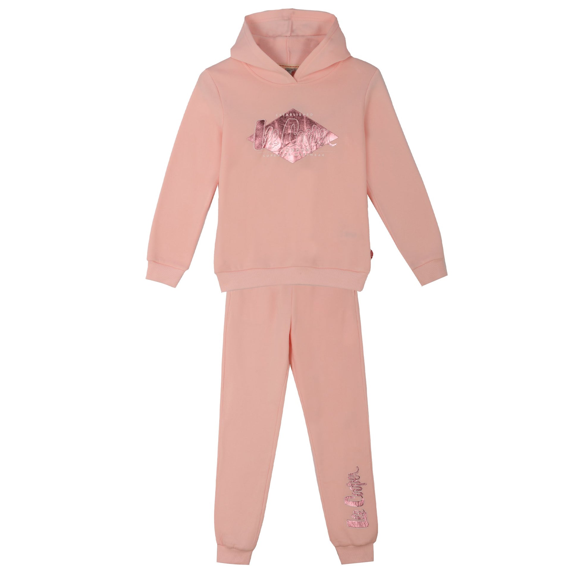 Ensemble de jogging 4/14 ans Rose
