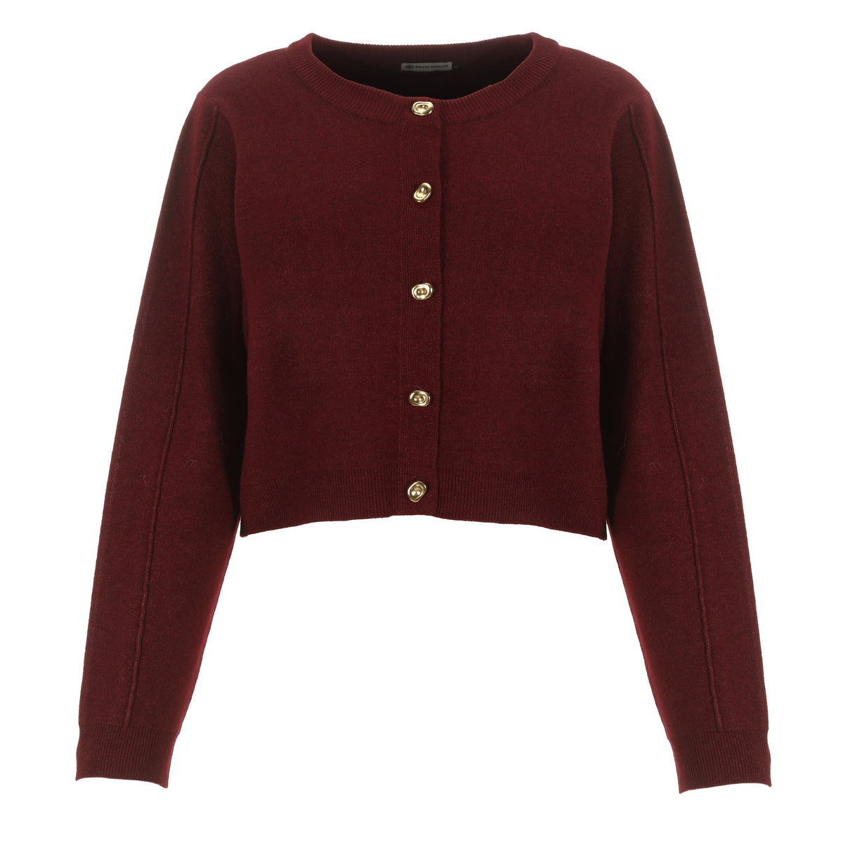 Cardigan En Laine D'agneau Drake's - Rouge - 6 Boutons - Taille M - Neuf Avec étiquettes