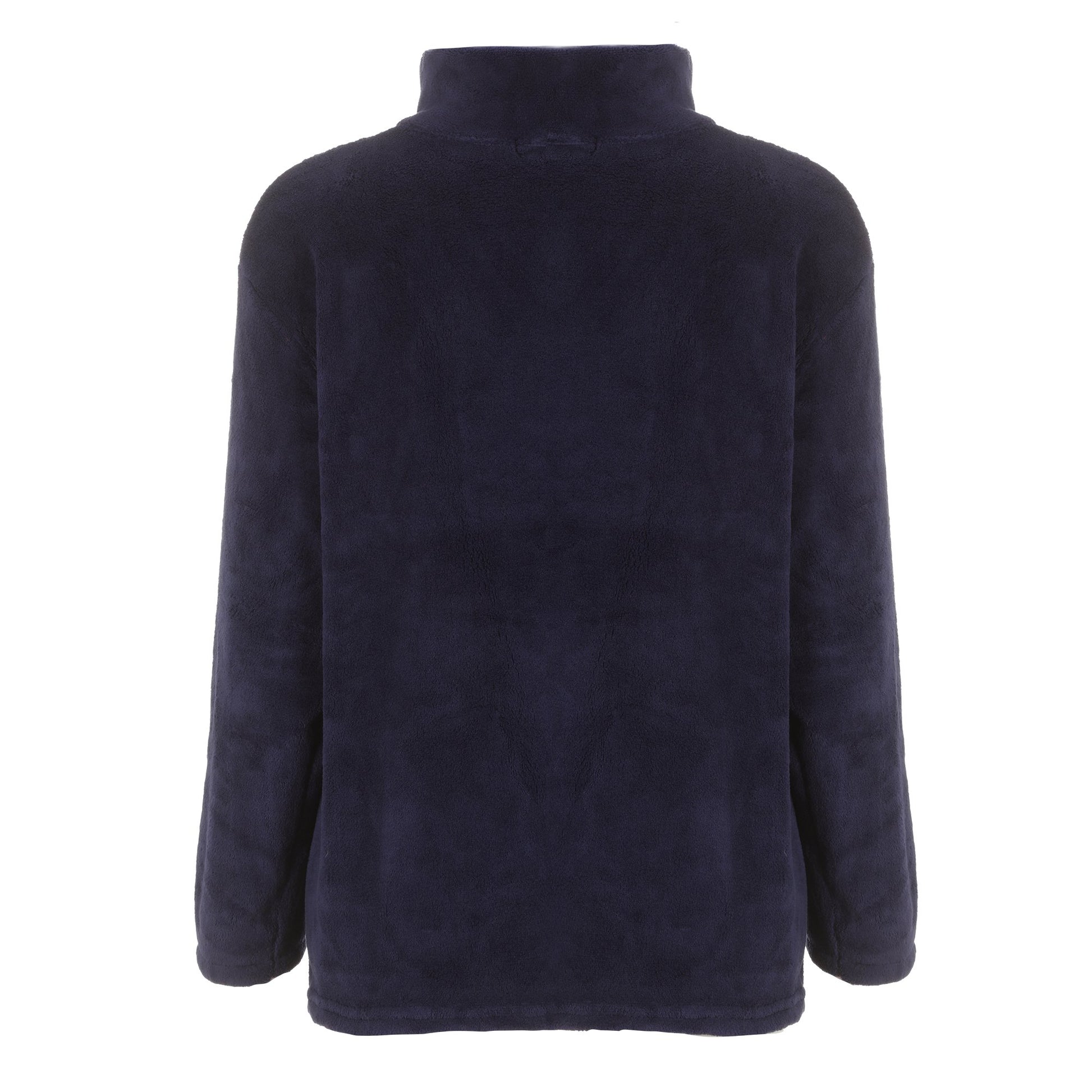 Pyjama long coral fleece - Bleu foncé – Stokomani