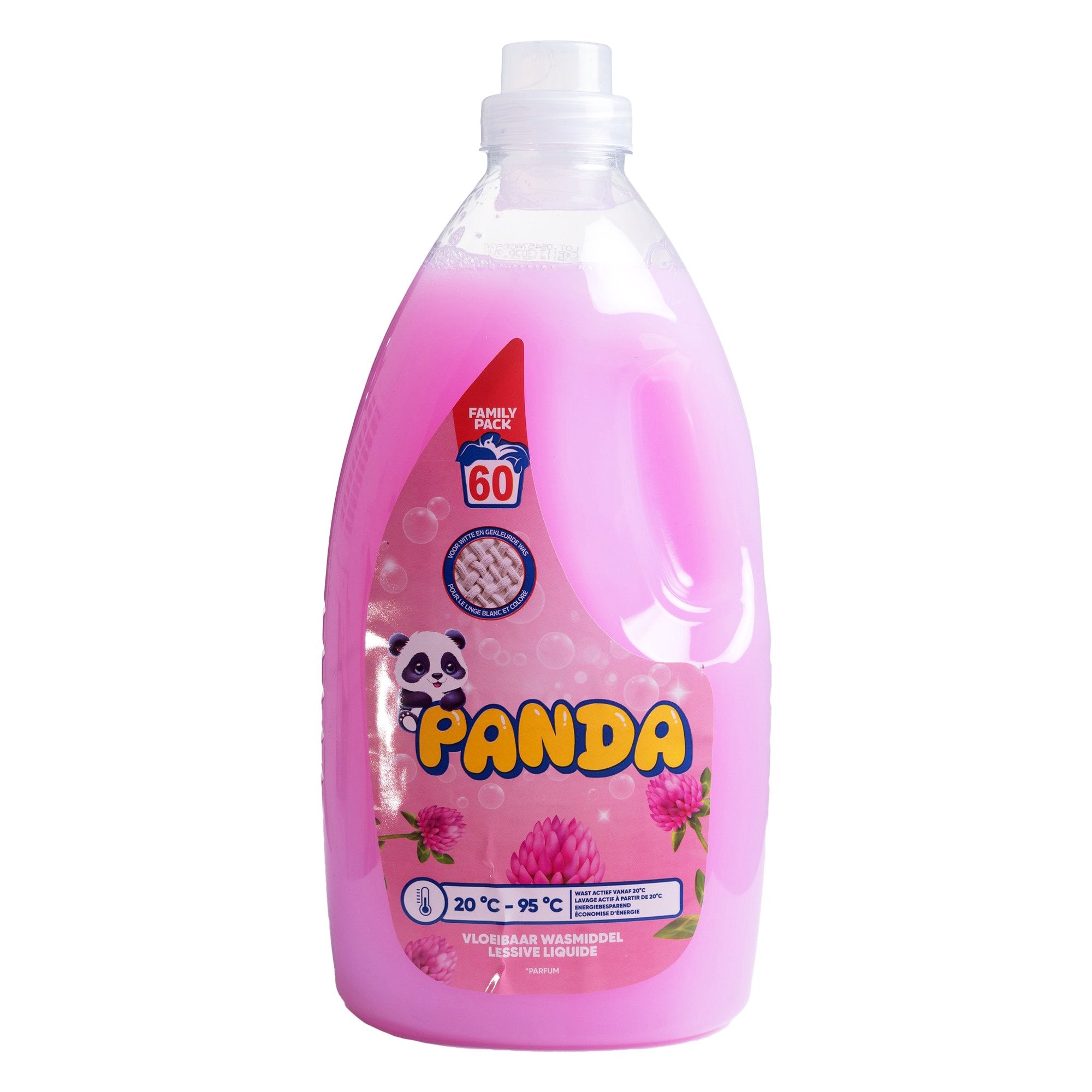 Lessive liquide Rose Passion Panda – Stokomani