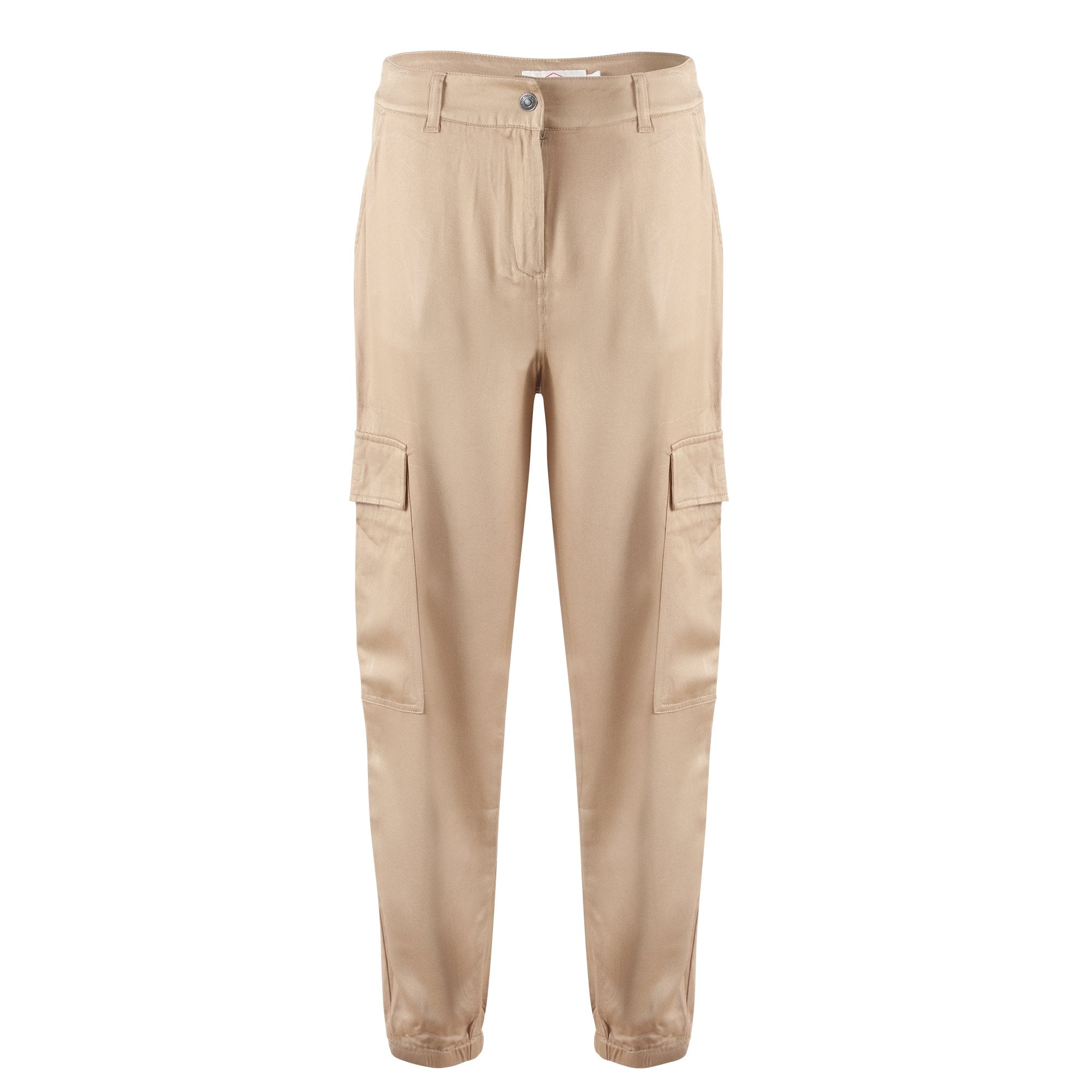 Pantalon cargo fluide Beige 28 - Main Image