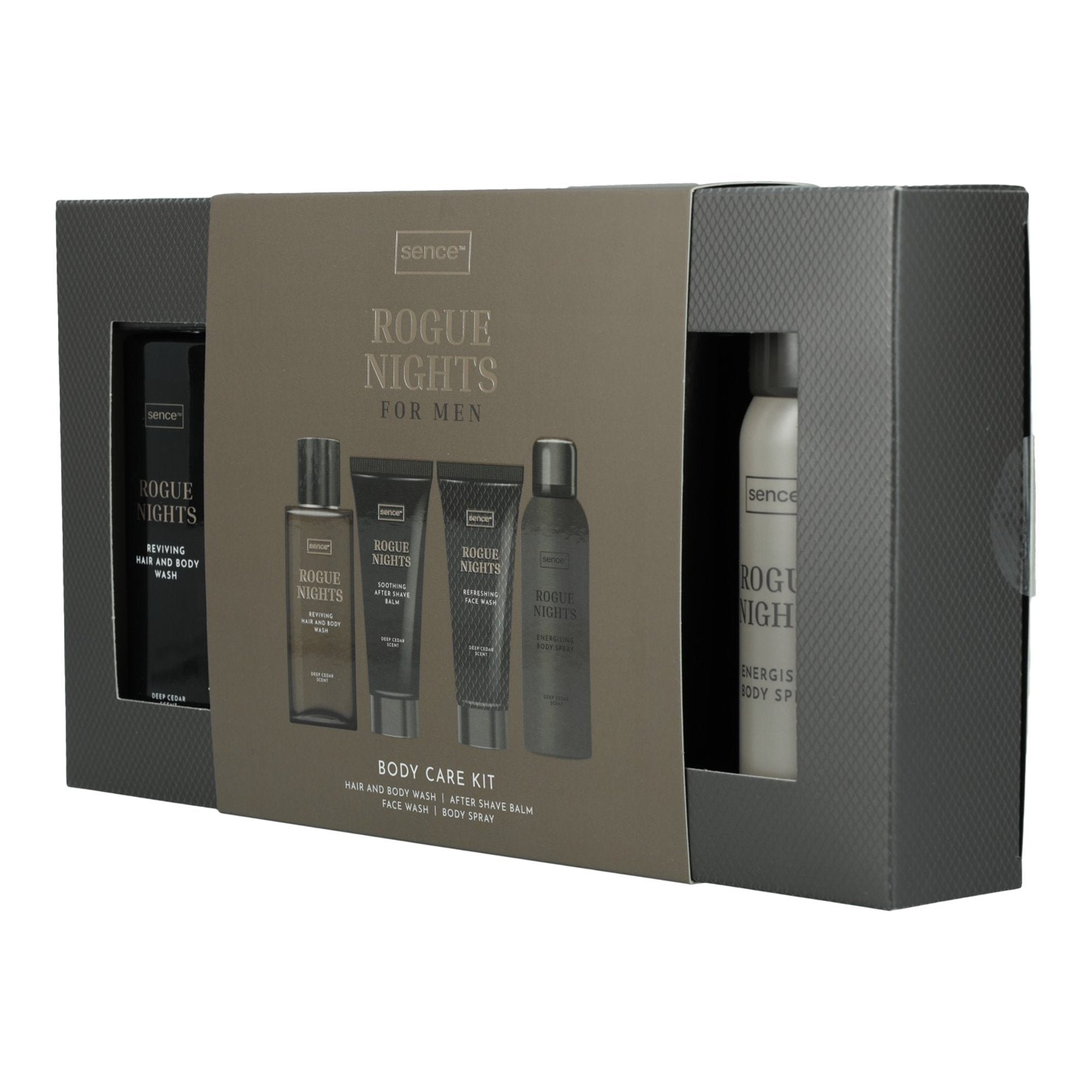 Coffret rogue night Luxe homme 4 pièces