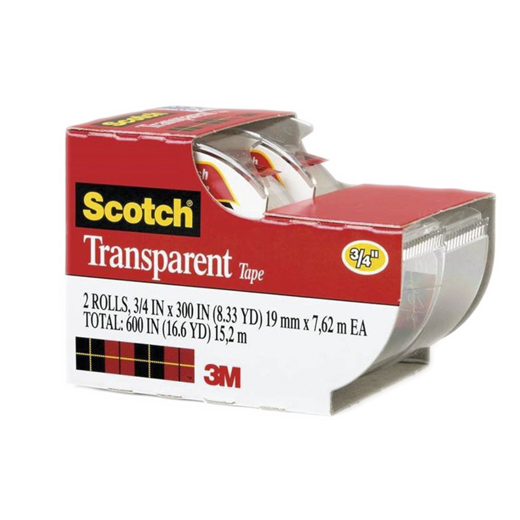 Pack de 2 rouleaux adhésif – Stokomani