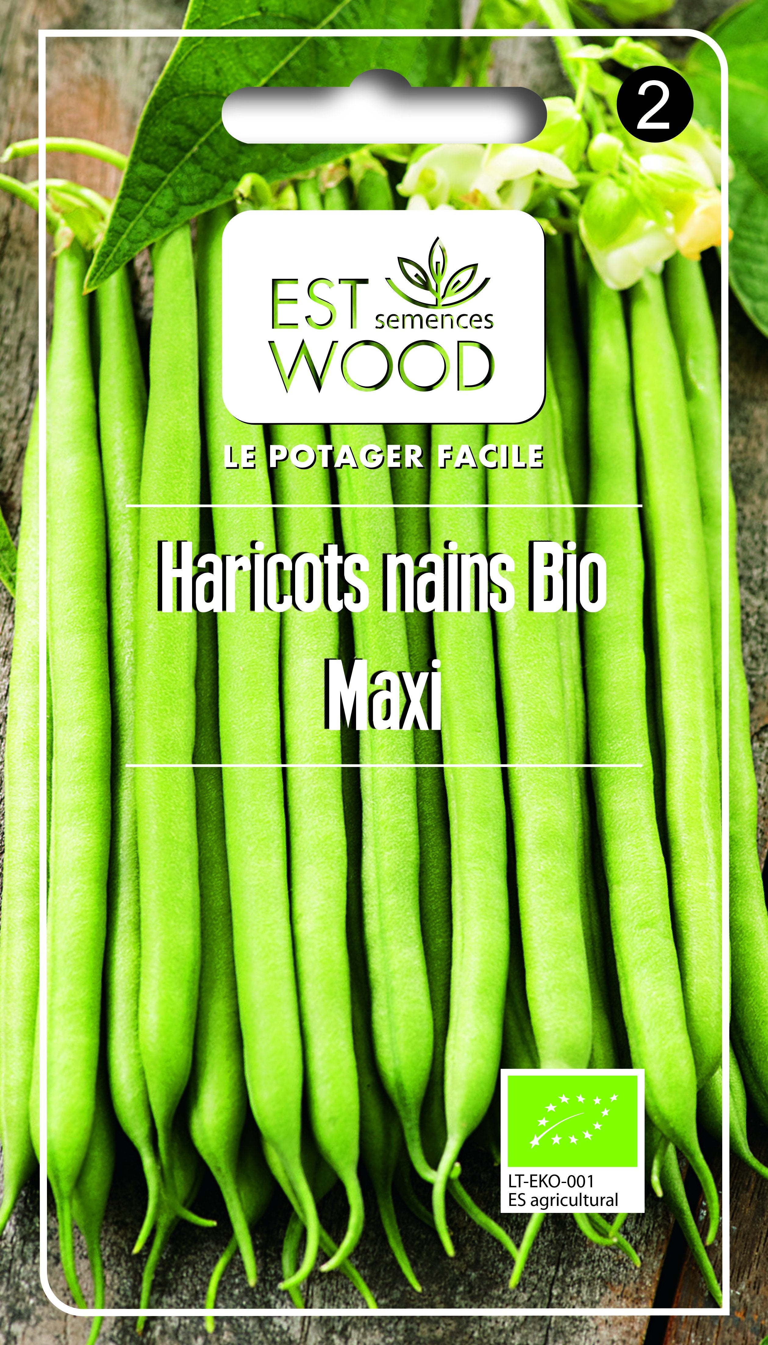 Semences de haricot nain bio