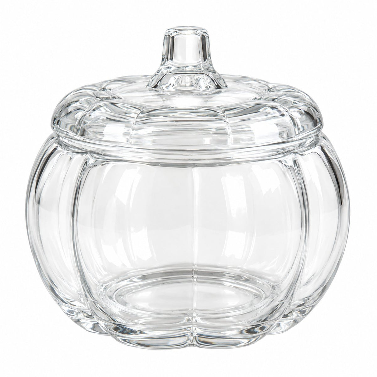 Bonbonnière citrouille en verre avec couvercle Déclic Home – 500 ml
