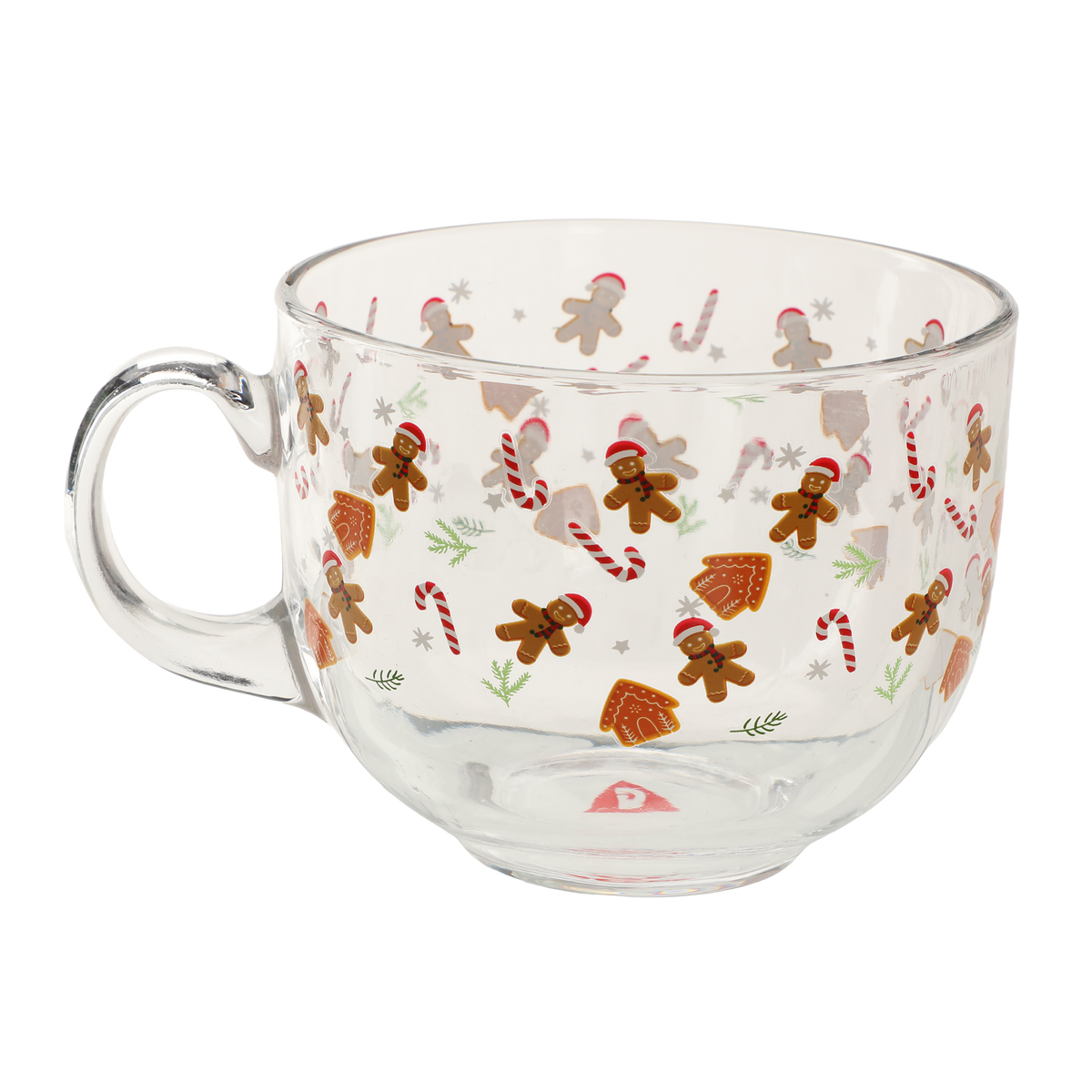 Mug de Noël avec diffuseur canne à sucre